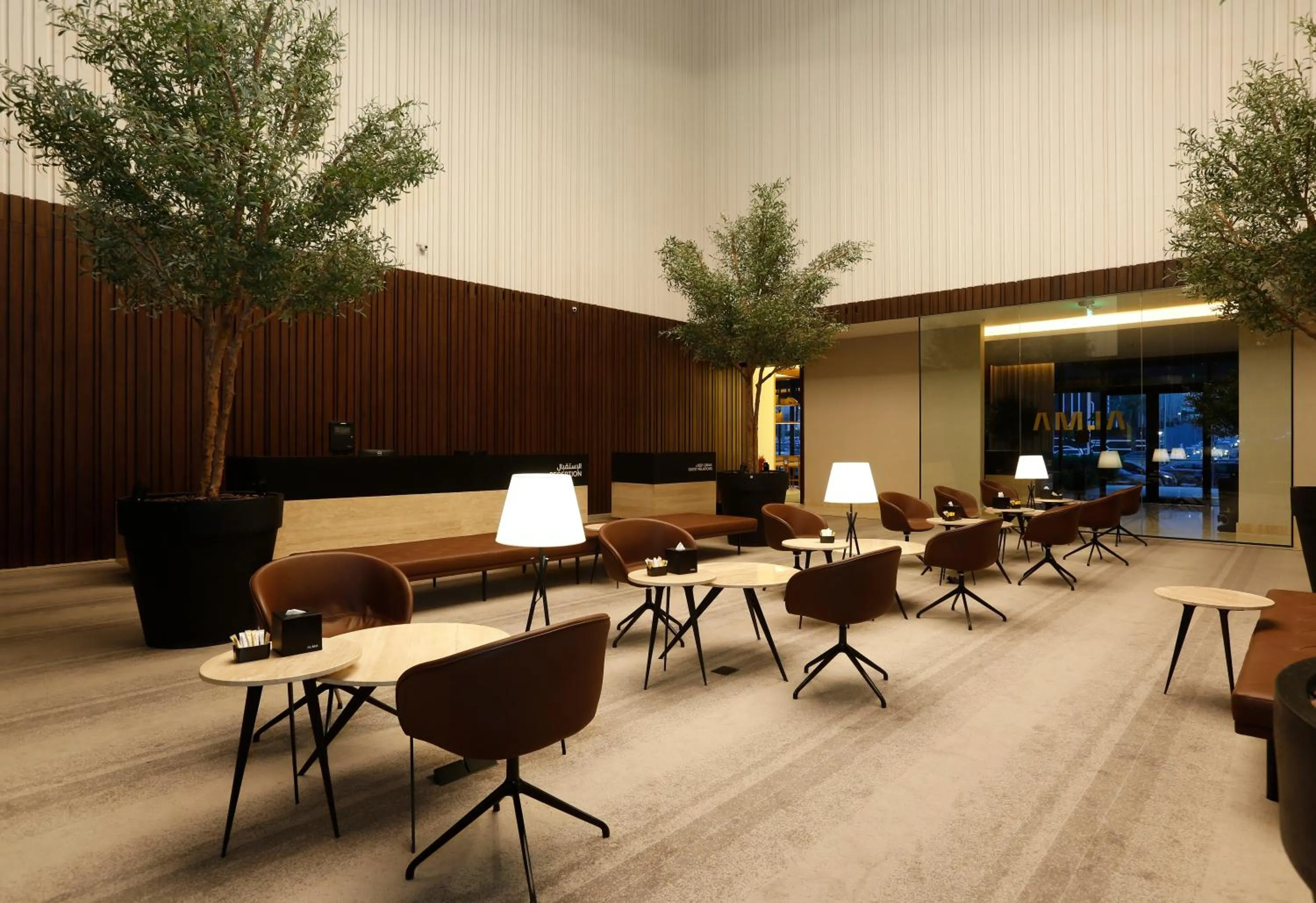 Lobby or reception in ALMA Hotel Riyadh