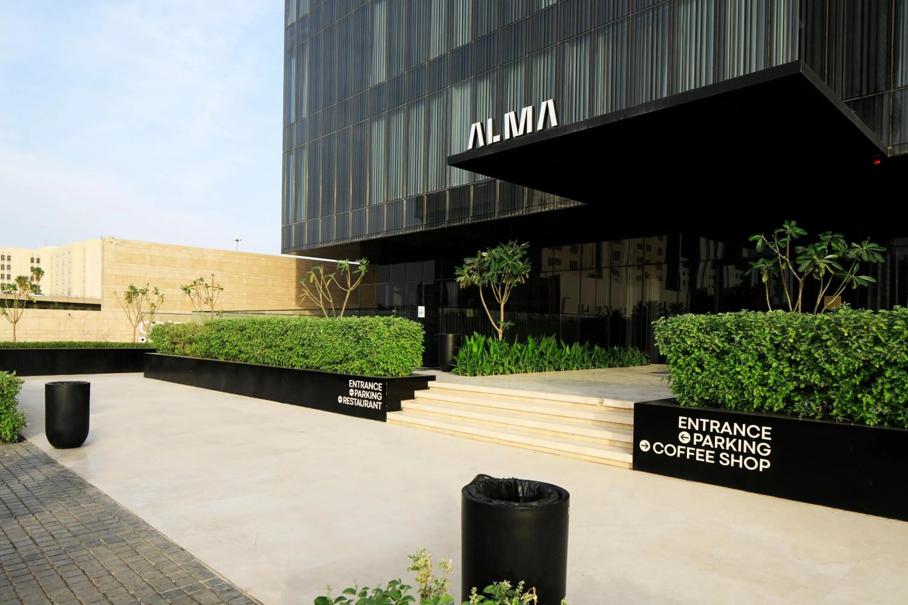 Property building in ALMA Hotel Riyadh