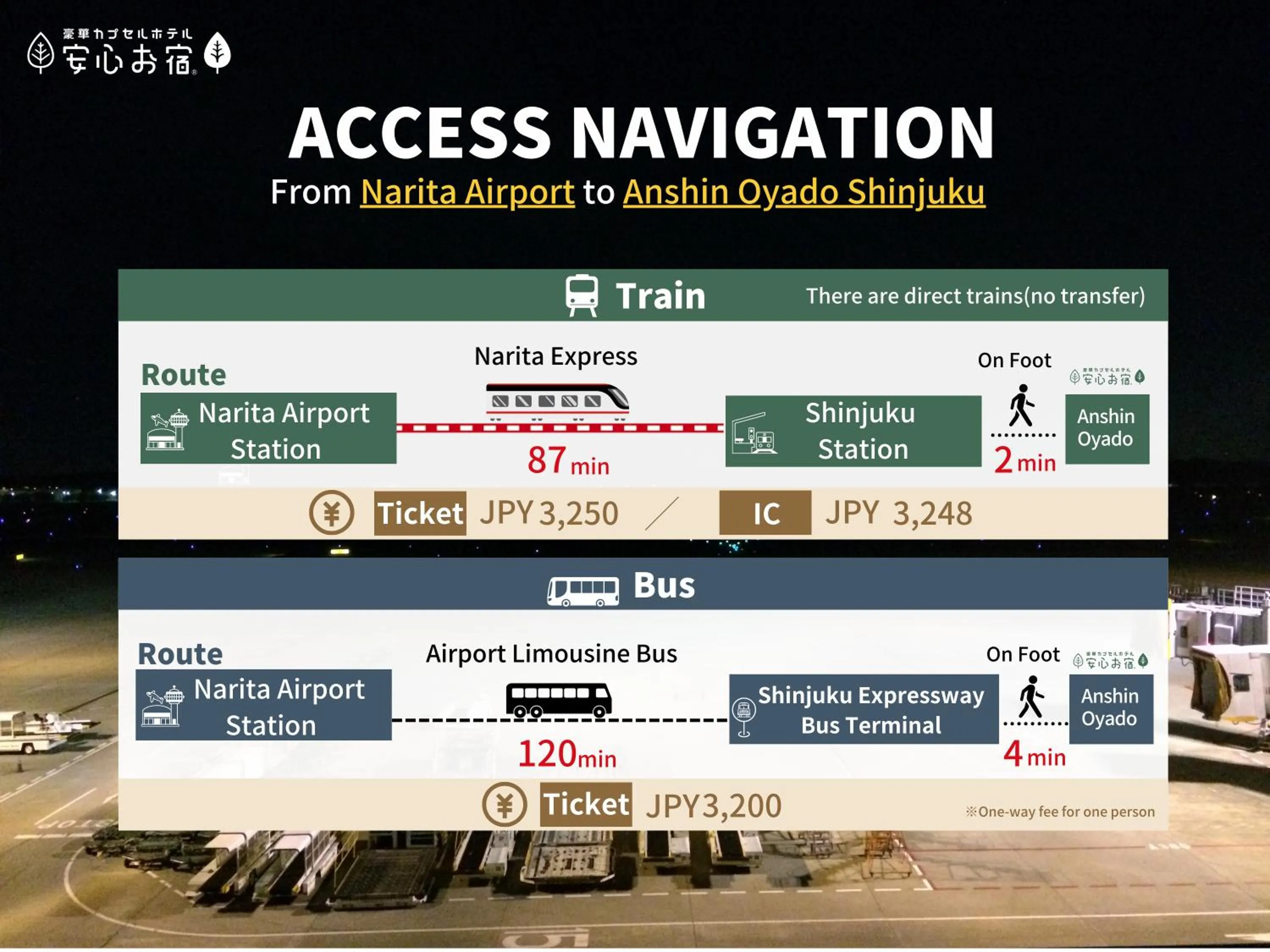 Activities in Anshin Oyado Shinjuku - Men only