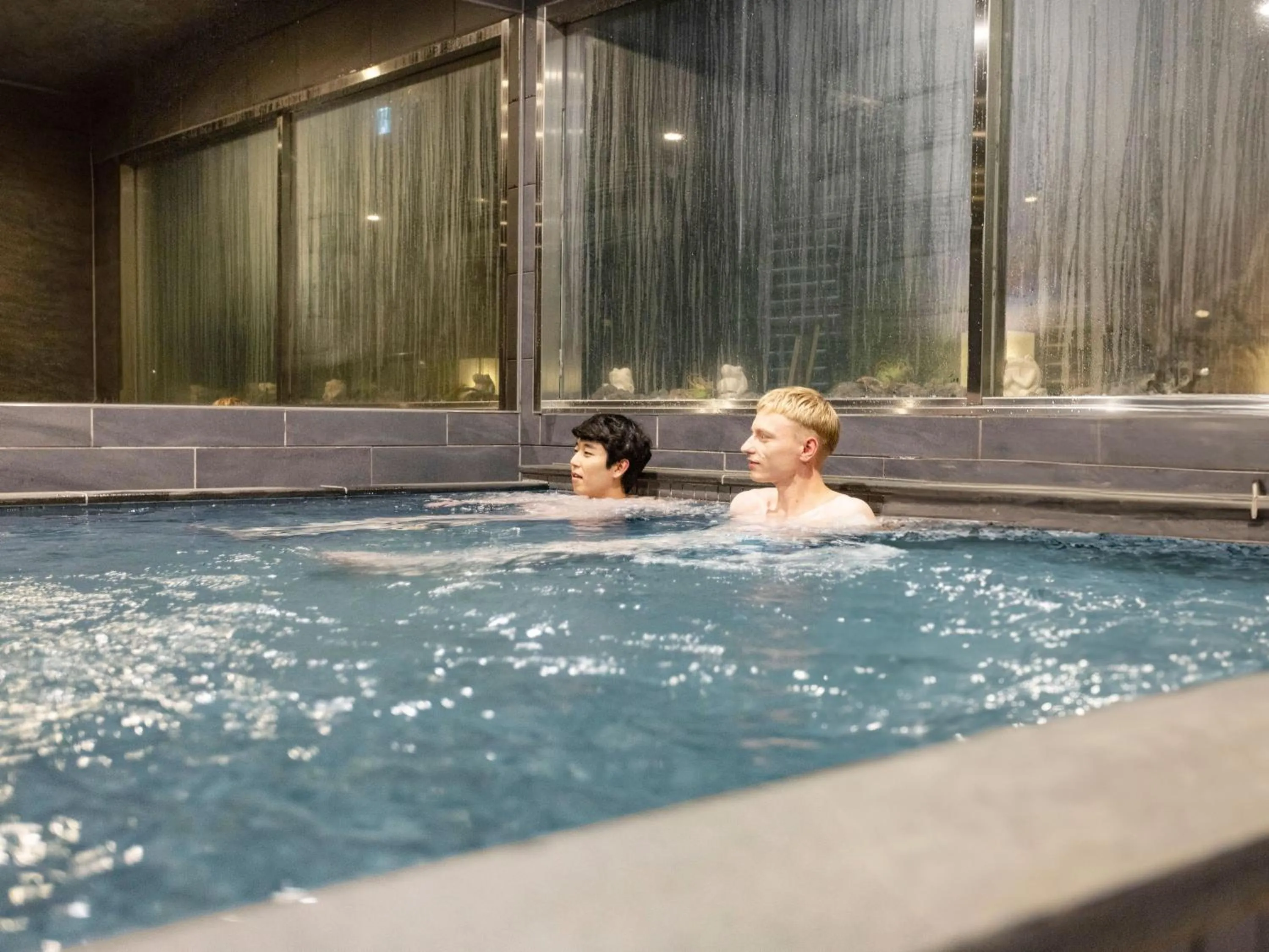 Public Bath in Anshin oyado Tokyo Man Akihabara