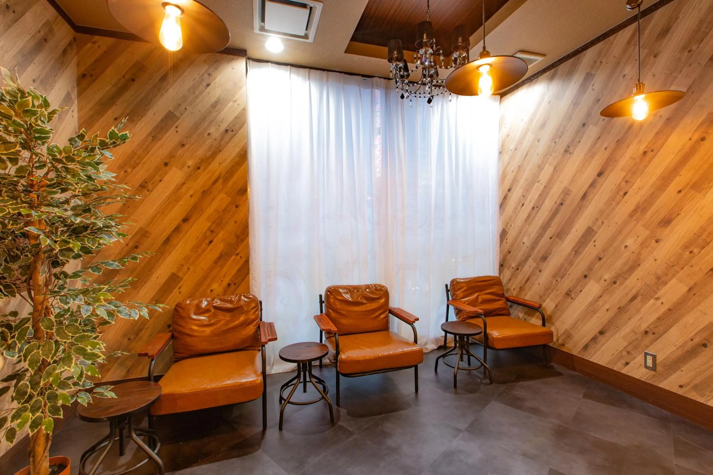 Communal lounge/ TV room in Anshin oyado Tokyo Man Akihabara