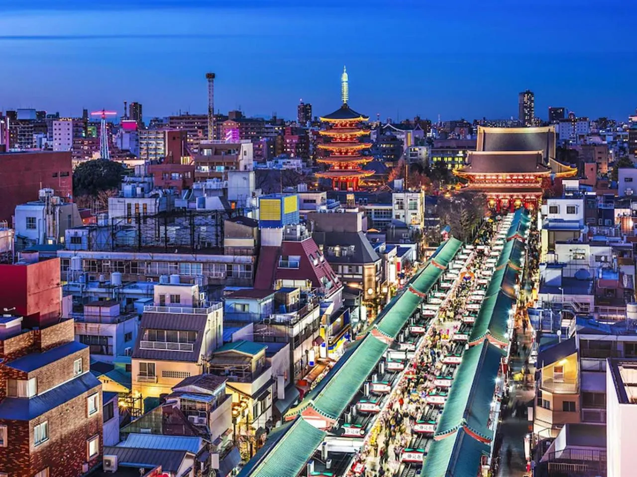 Nearby landmark in Anshin oyado Tokyo Man Akihabara