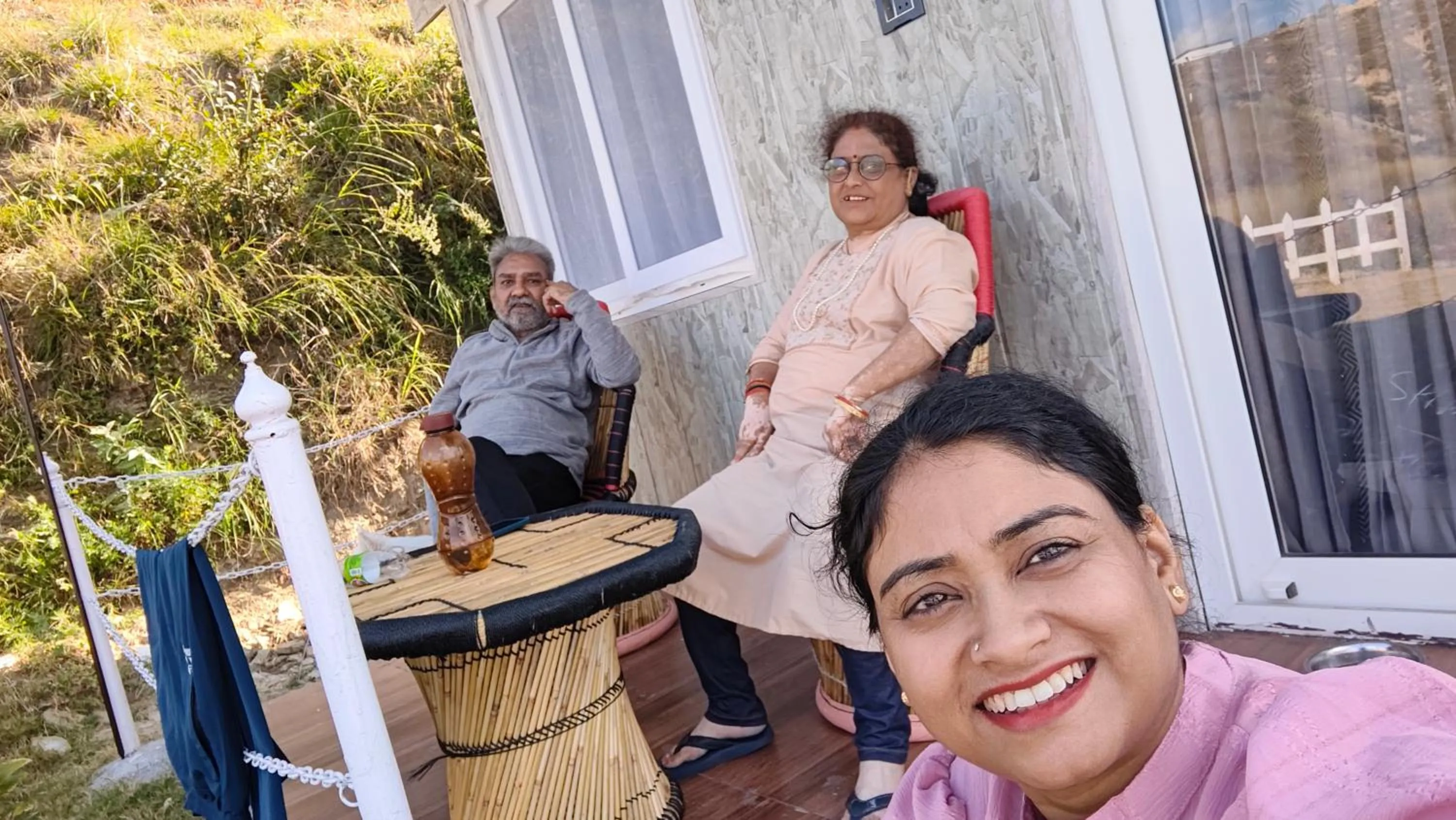 group of guests in Adaara Retreat - Pet Friendly Cottages, Almora