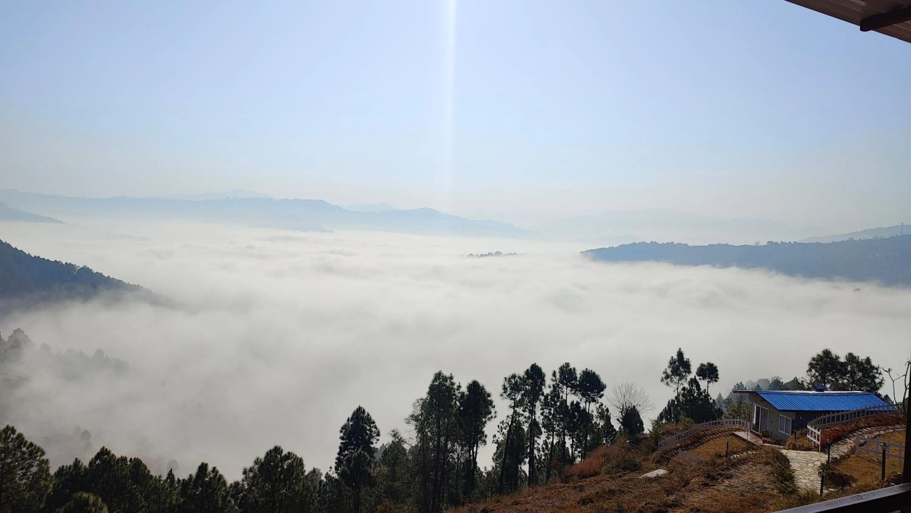 Mountain view in Adaara Retreat - Pet Friendly Cottages, Almora