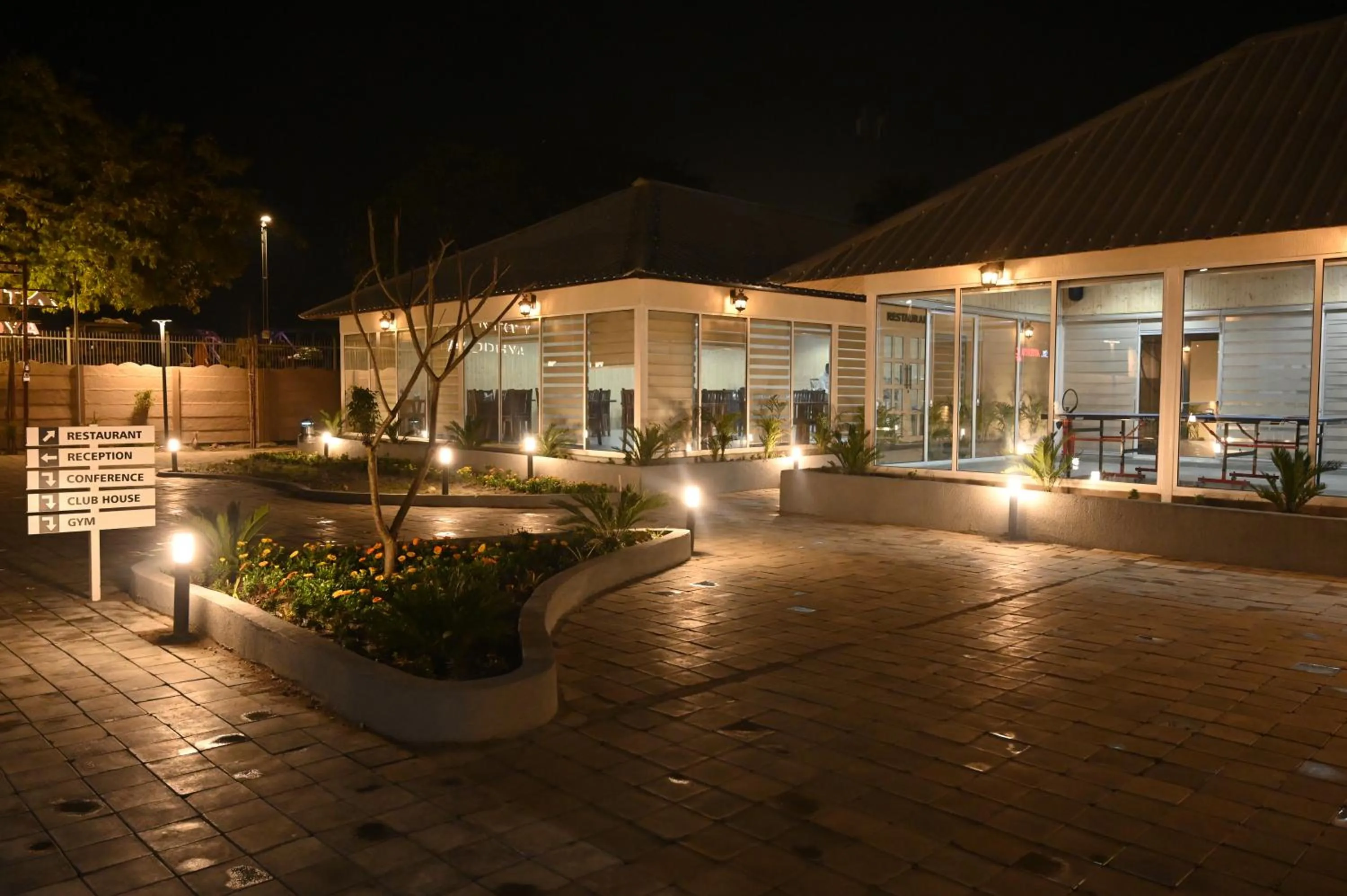 Night in Praveg Tent City Saryu Ayodhya