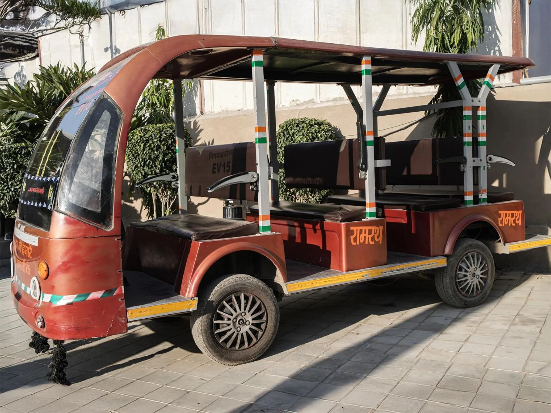 Area and facilities in Praveg Tent City Saryu Ayodhya