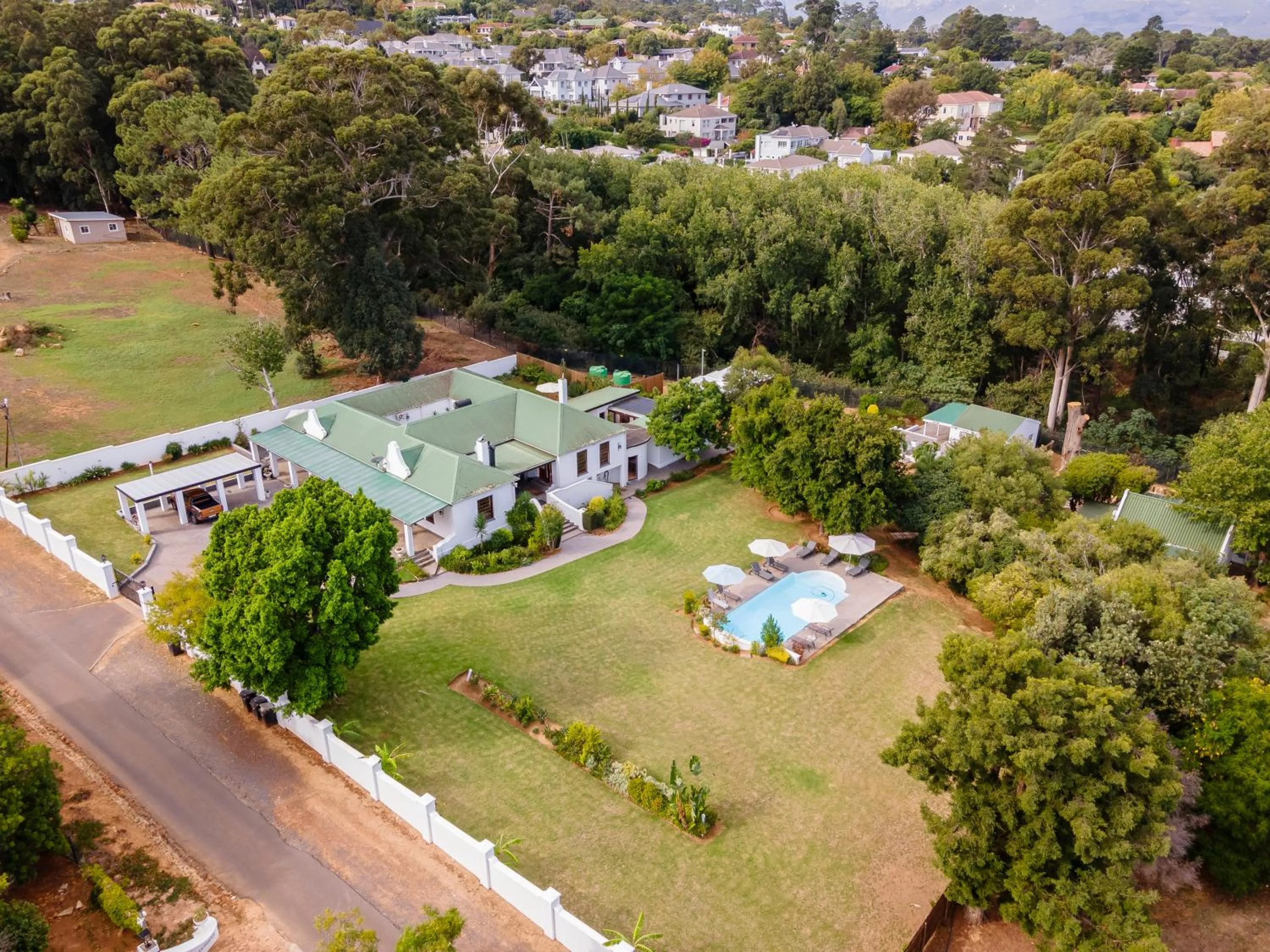 Bird's eye view in La Felicita Boutique Self Catering Villas