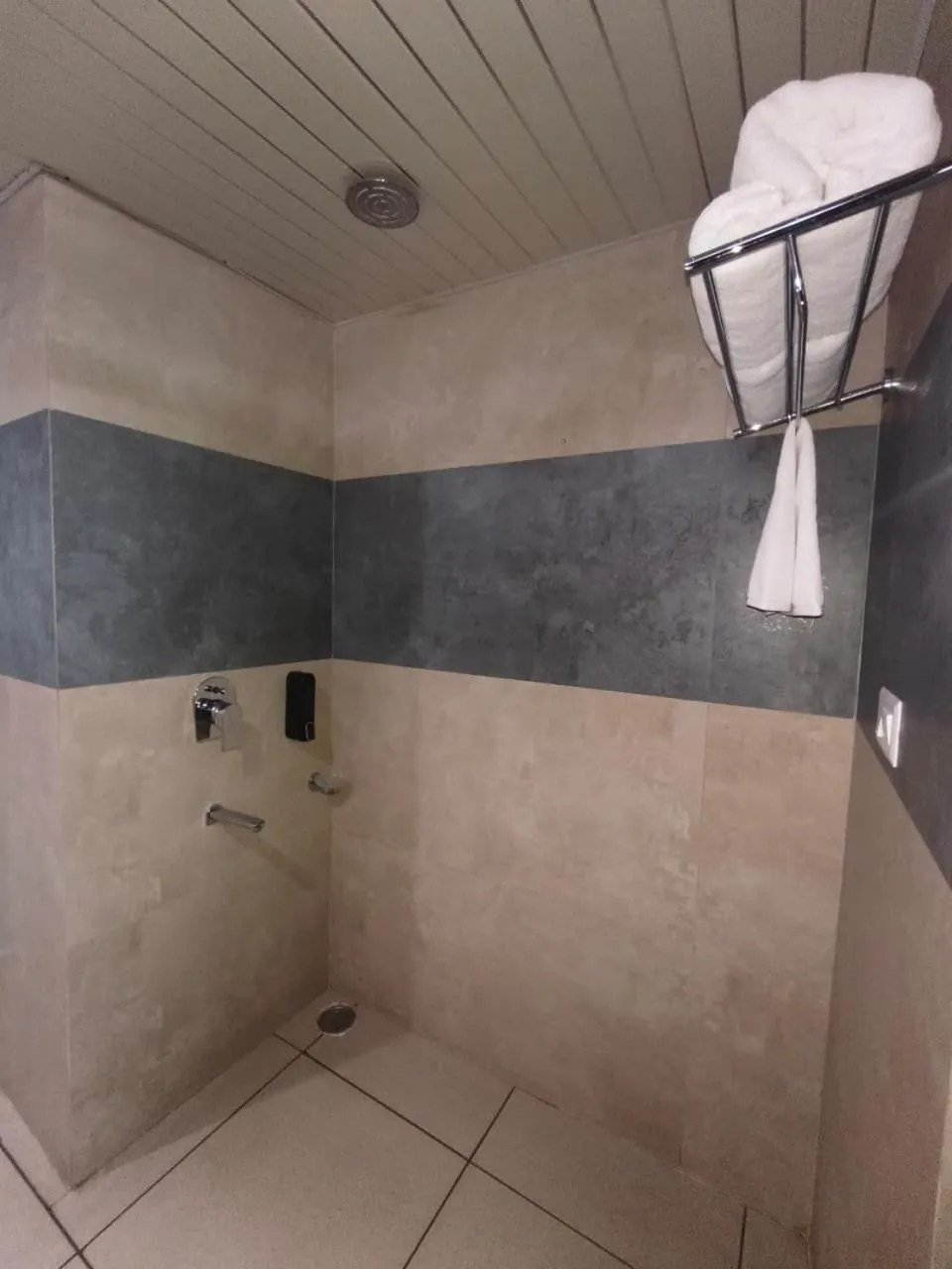 Shower in Aliza Inn And Suites By SRS Hotels