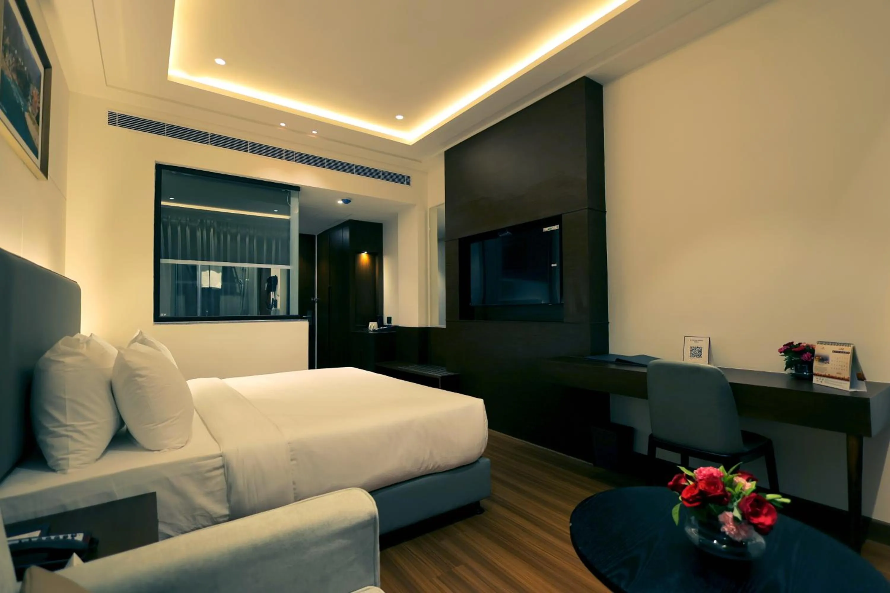 Photo of the whole room in Pride Elite Haridwar