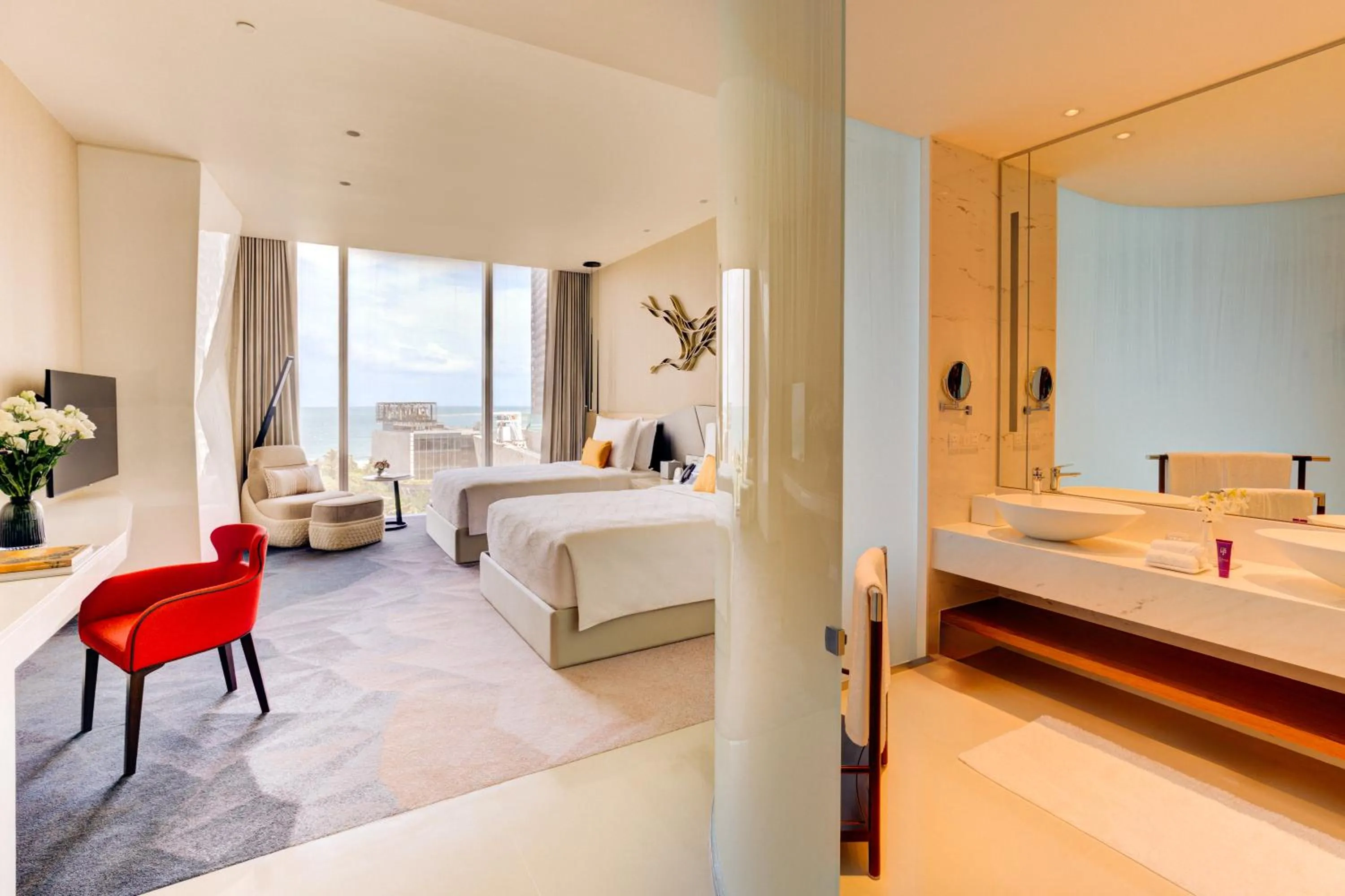 Bathroom, Bed in Cinnamon Life at City of Dreams