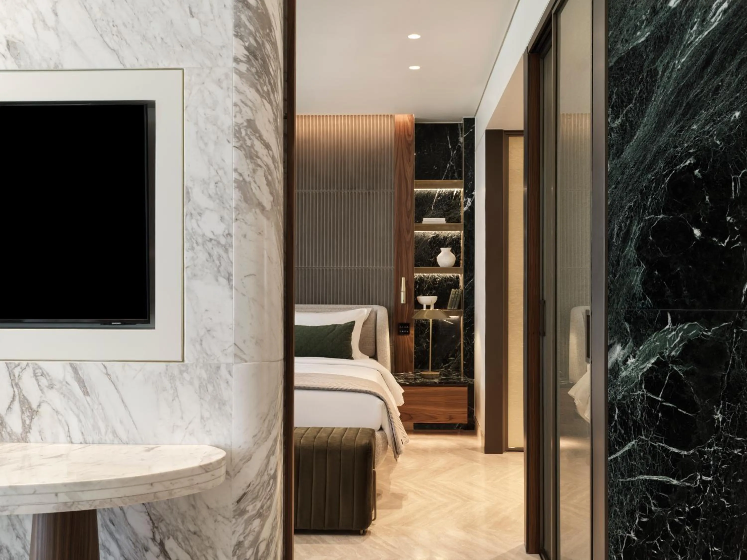 Bedroom, Bed in Anthology of Athens, The Leading Hotels of the World