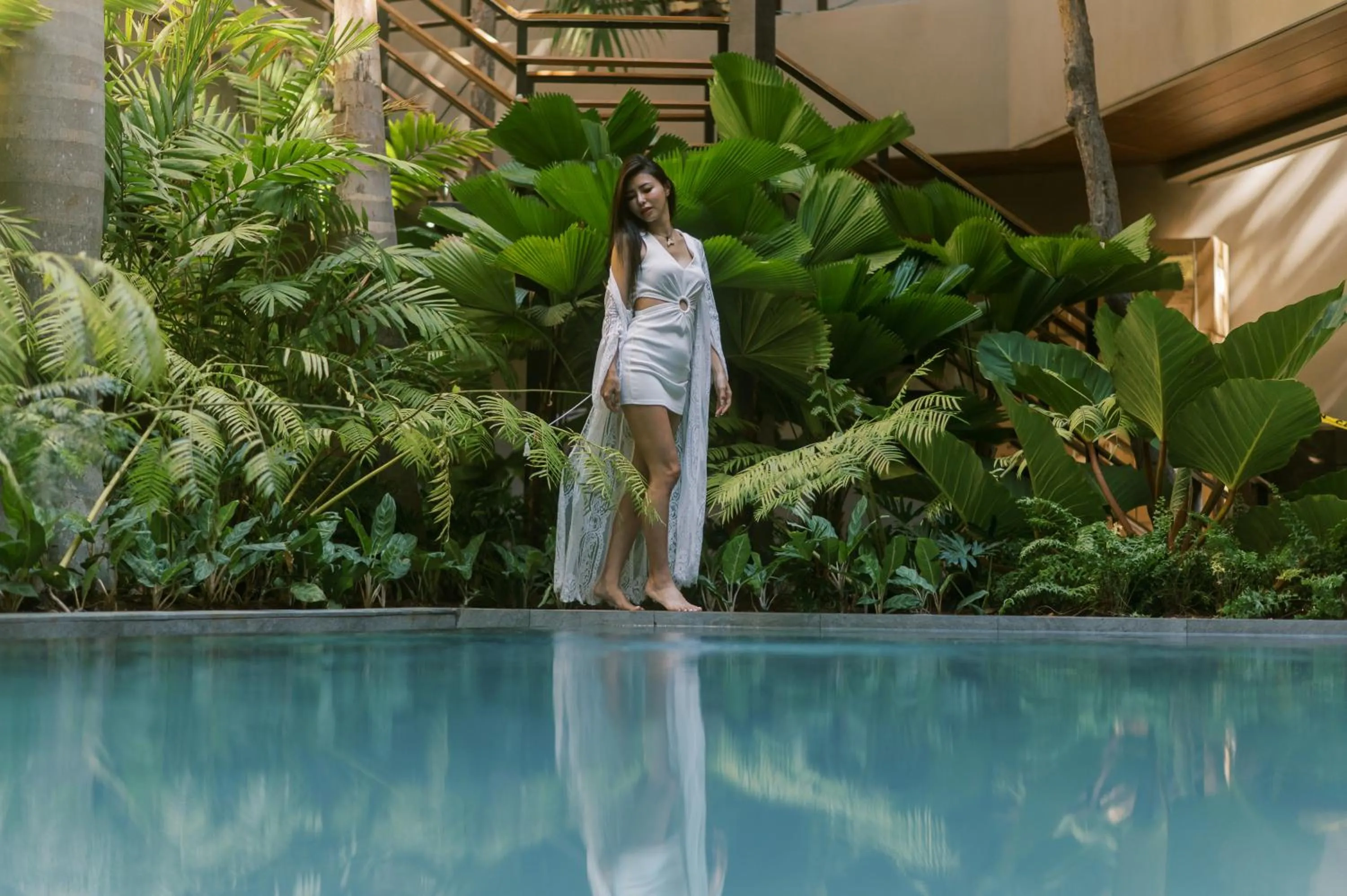 Pool view in Piece Lio from Japan Managed by H Hospitality Group