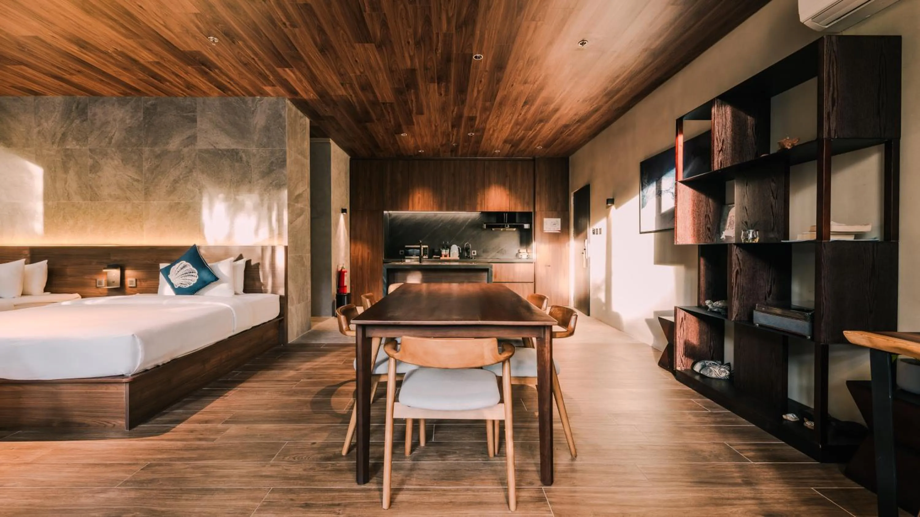 Seating area, Bed in Piece Lio from Japan Managed by H Hospitality Group