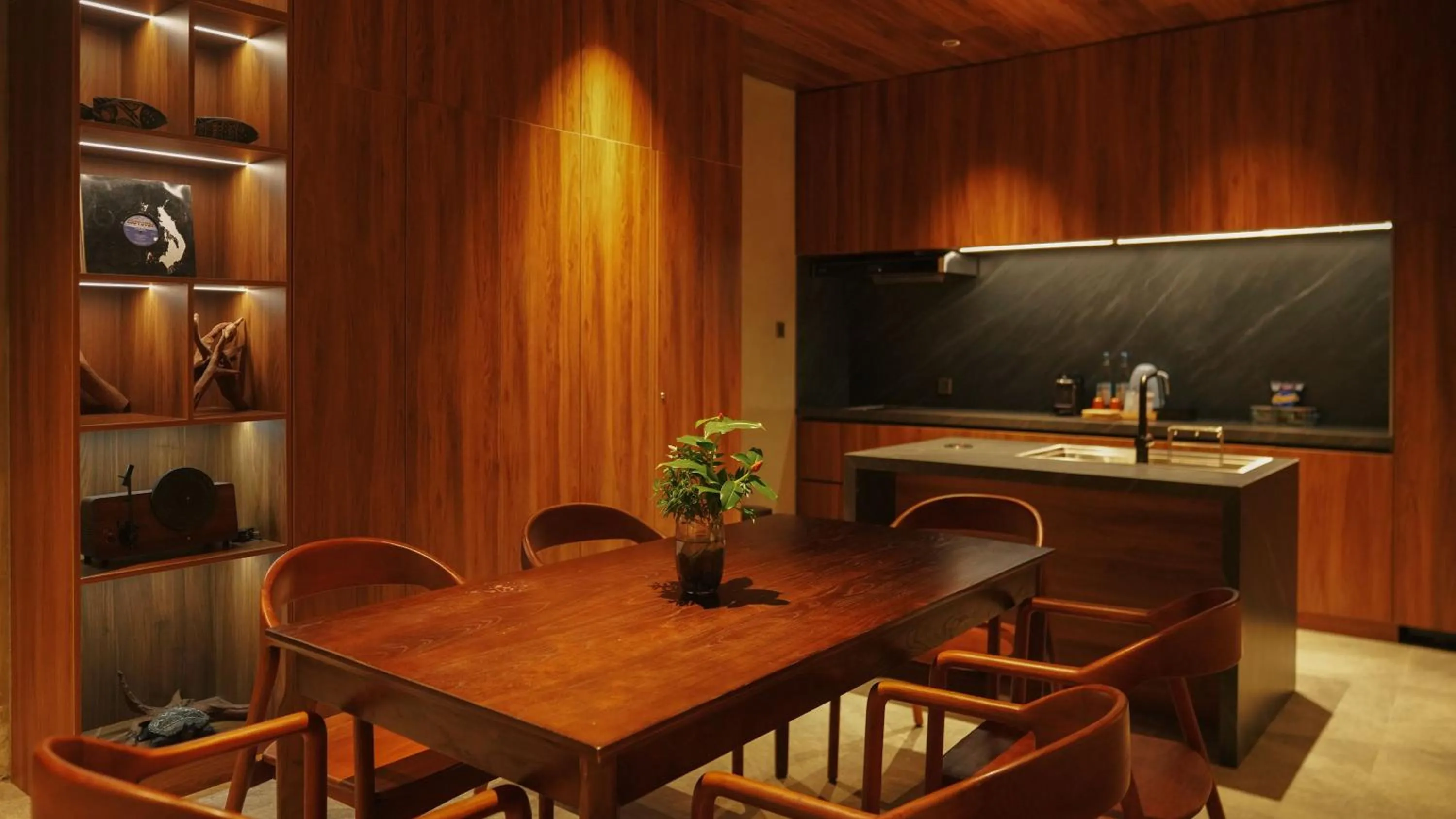 Dining area in Piece Lio from Japan Managed by H Hospitality Group