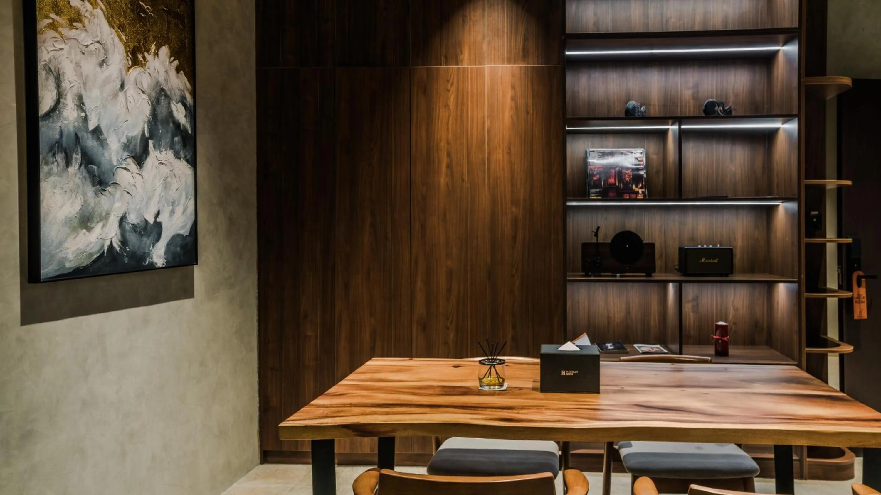 Seating area in Piece Lio from Japan Managed by H Hospitality Group