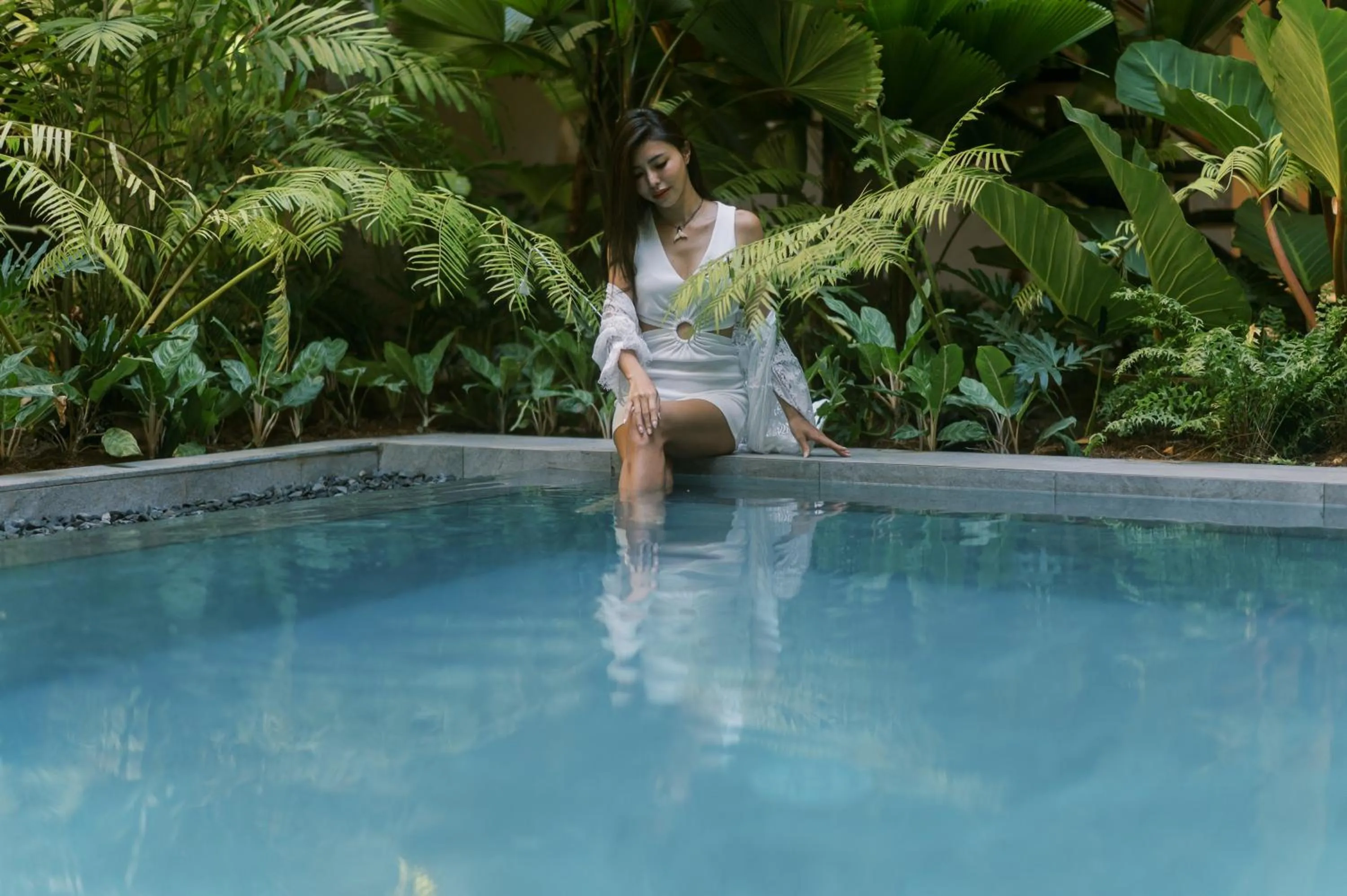 Pool view in Piece Lio from Japan Managed by H Hospitality Group