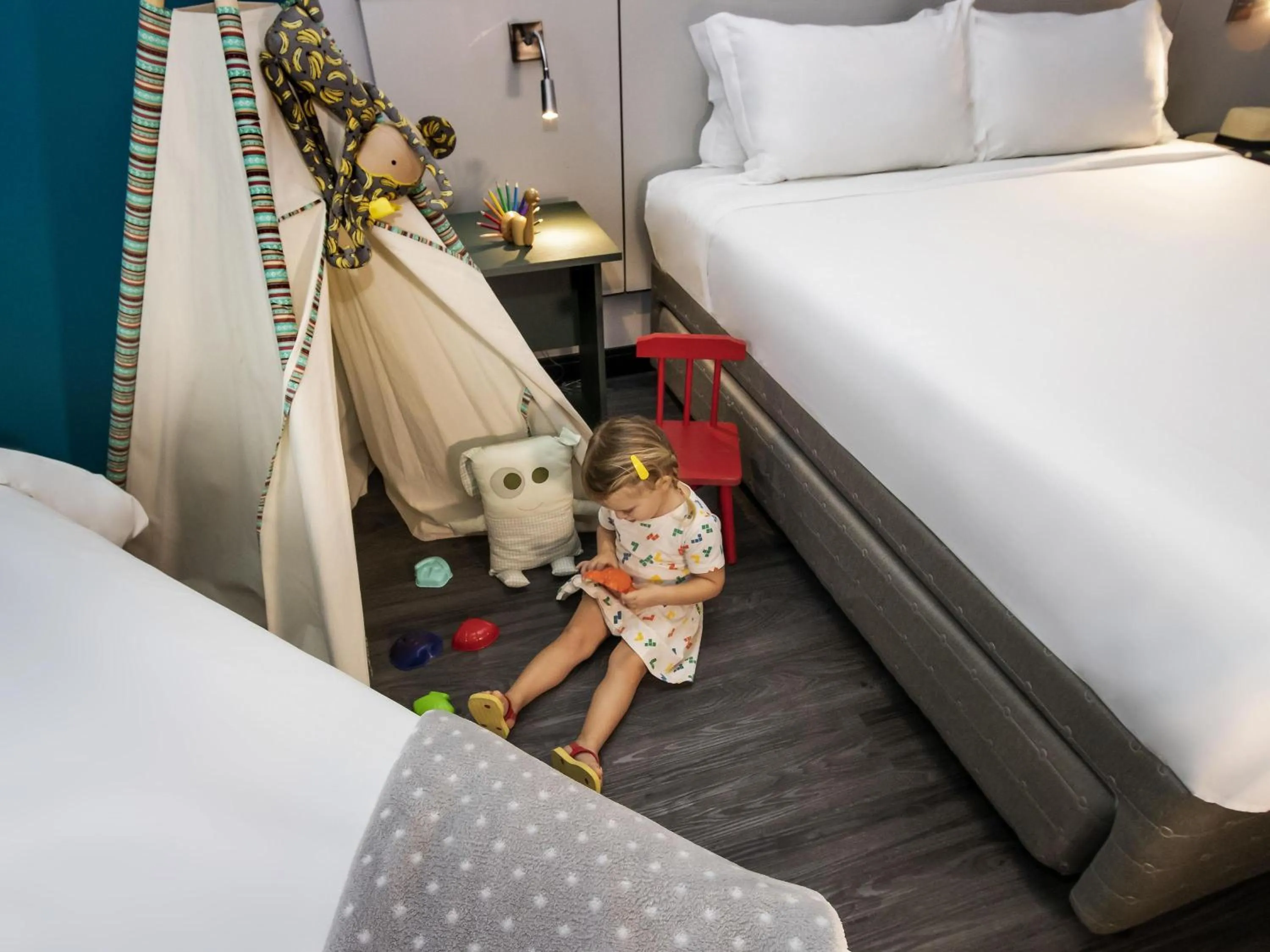 Bedroom, Bed in Mercure Florianópolis