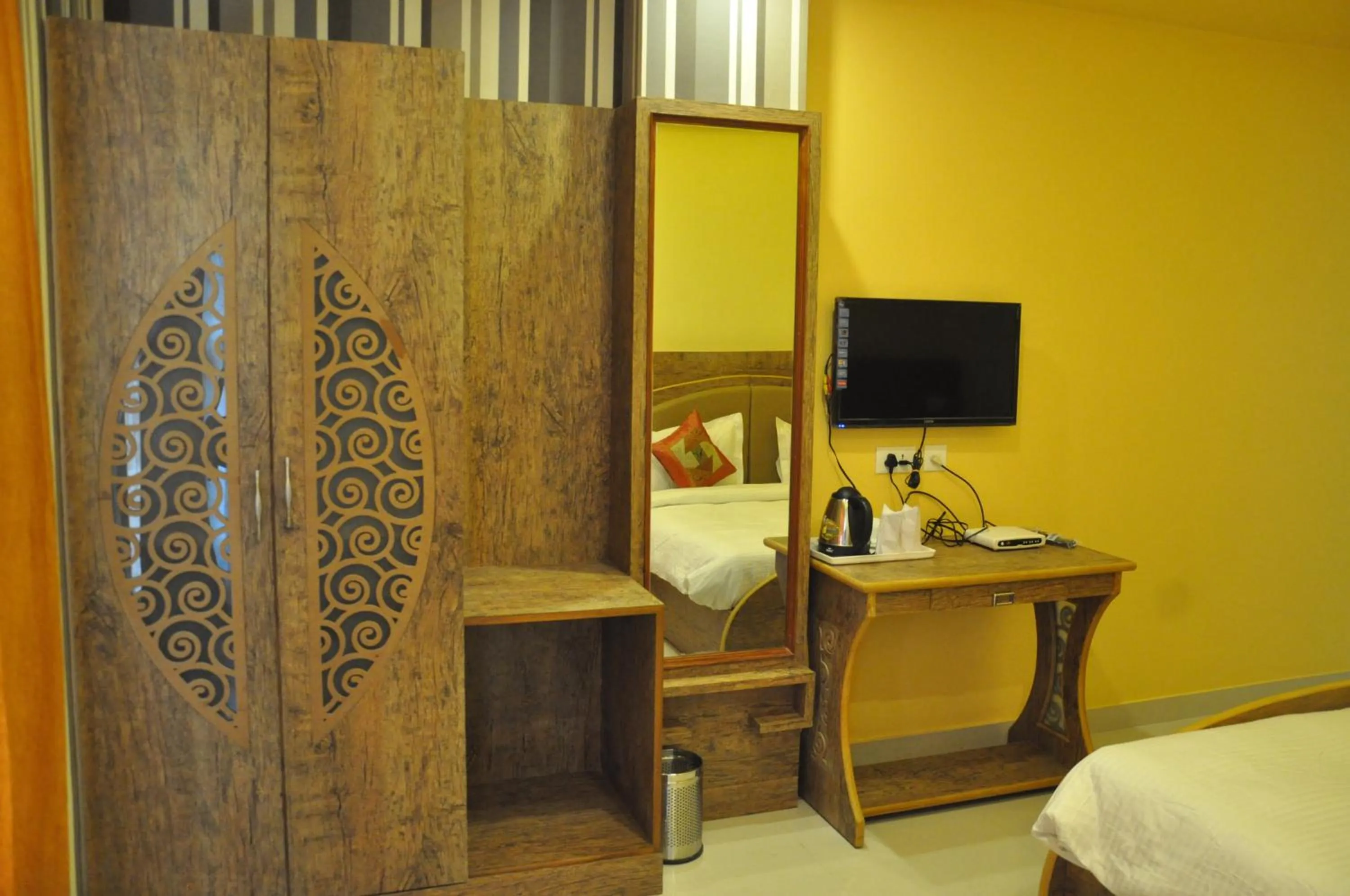 Bedroom, Bed in Hotel Banaras Haveli