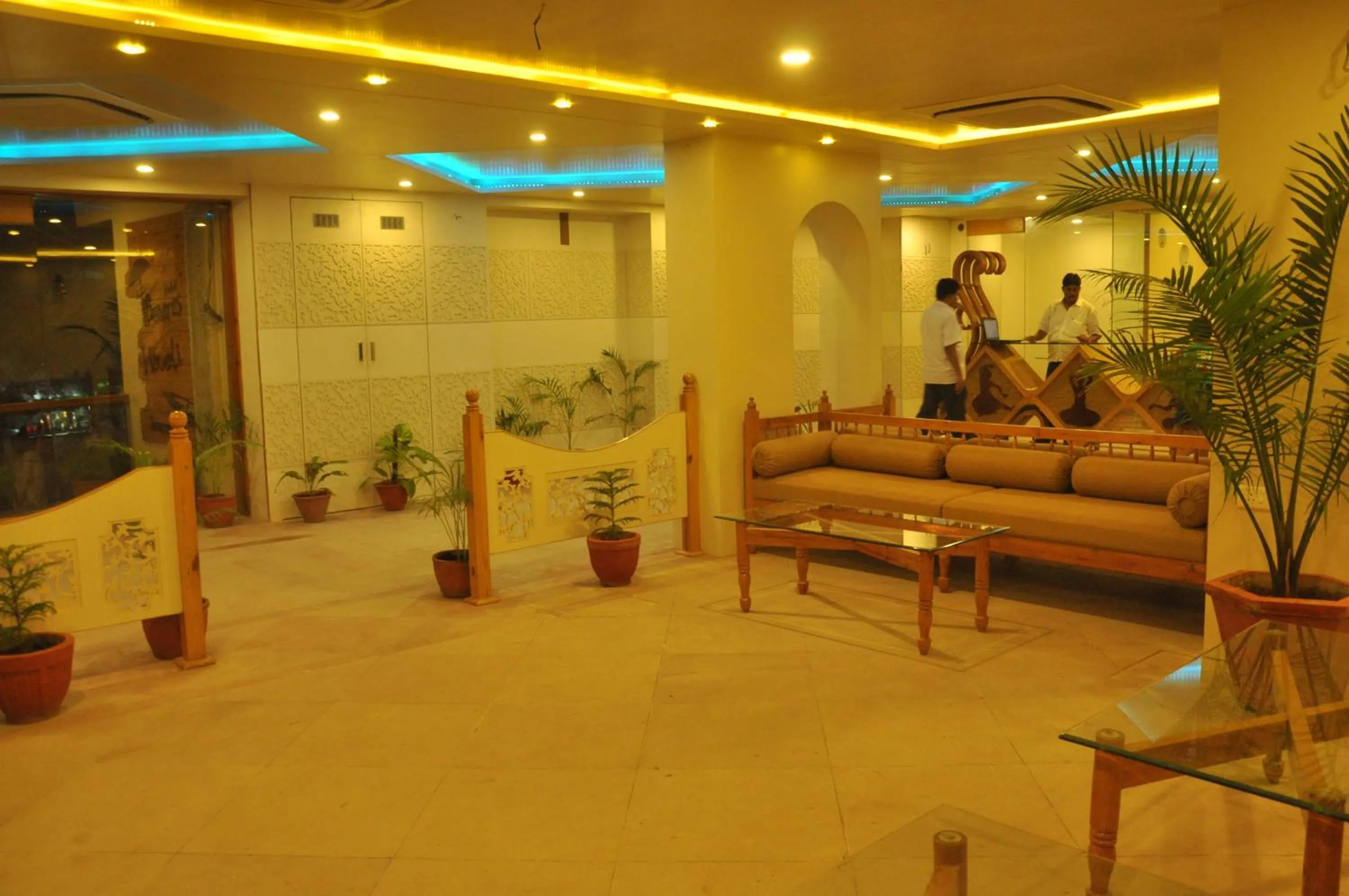 Lobby or reception in Hotel Banaras Haveli