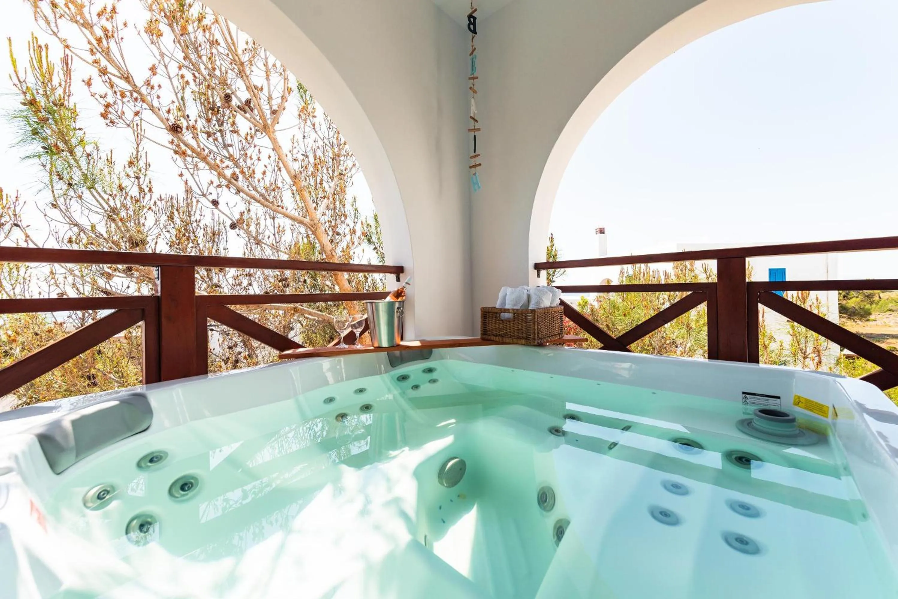 Hot Tub in Blue Sea Villa