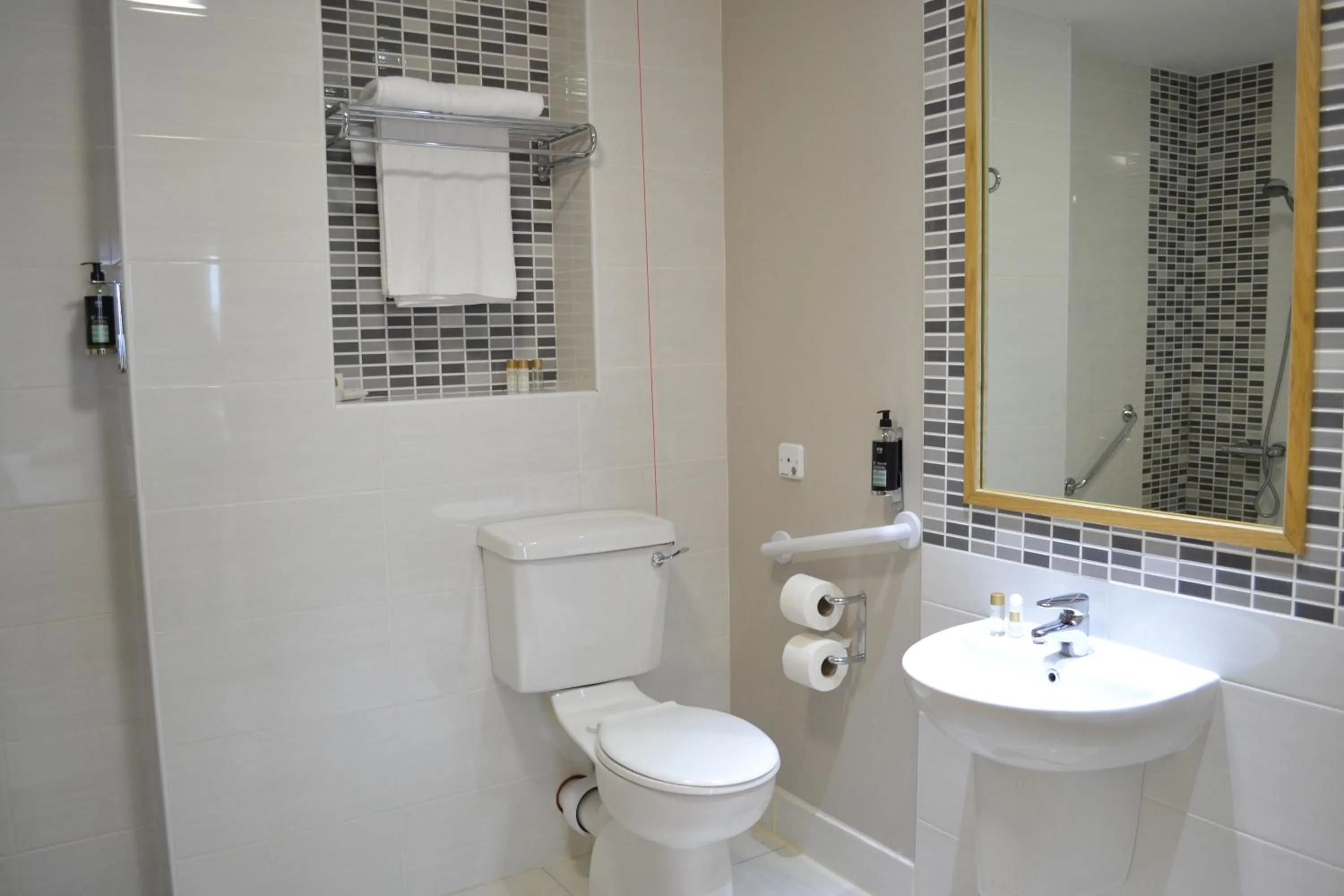 Bathroom in Carrick Plaza Suites and Apartments