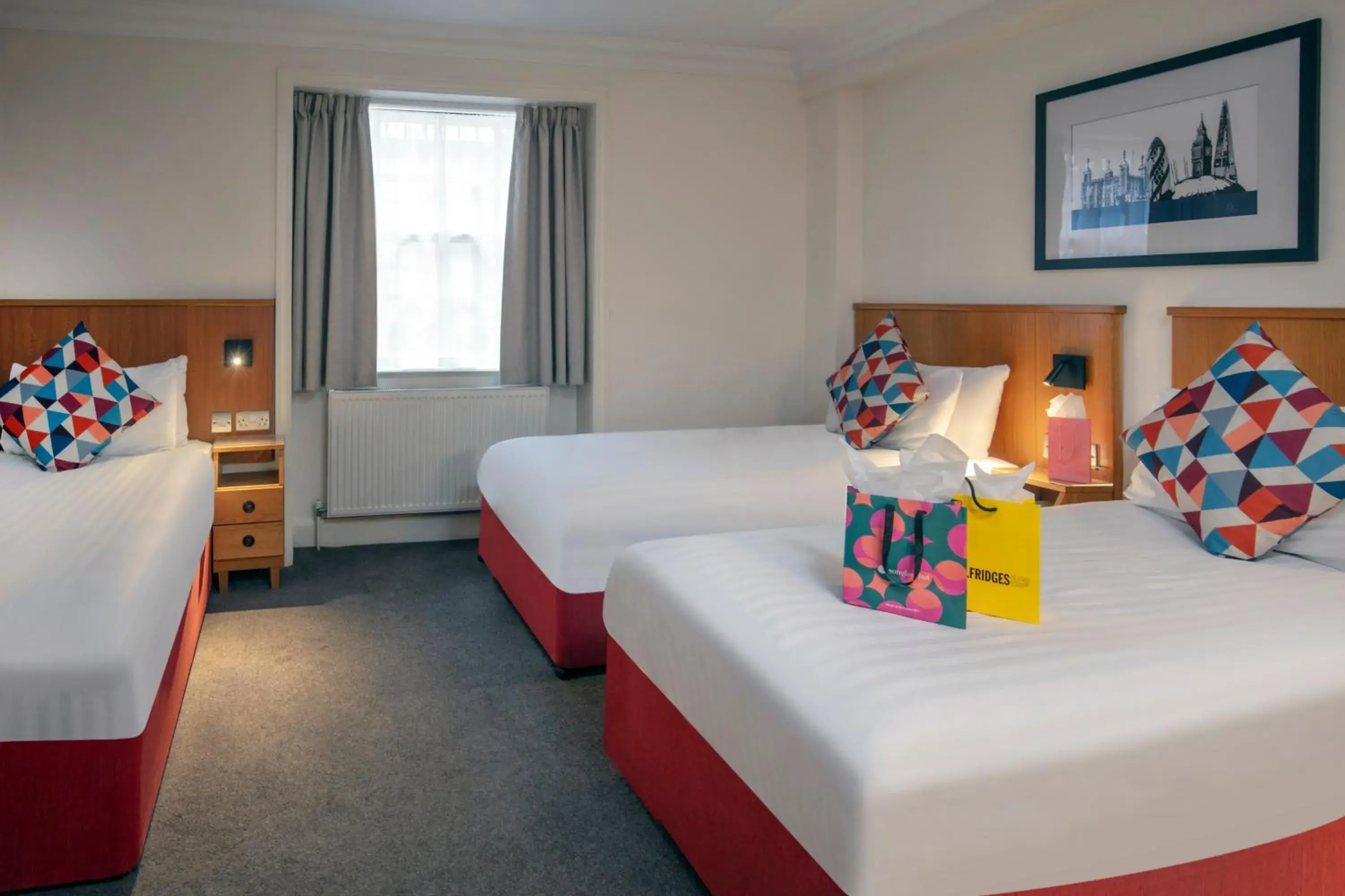 Standard Room With Three Single Beds in Queensway Hotel, Sure Hotel Collection by Best Western Standard Room With Three Single Beds in Queensway Hotel, Sure Hotel Collection by Best Western