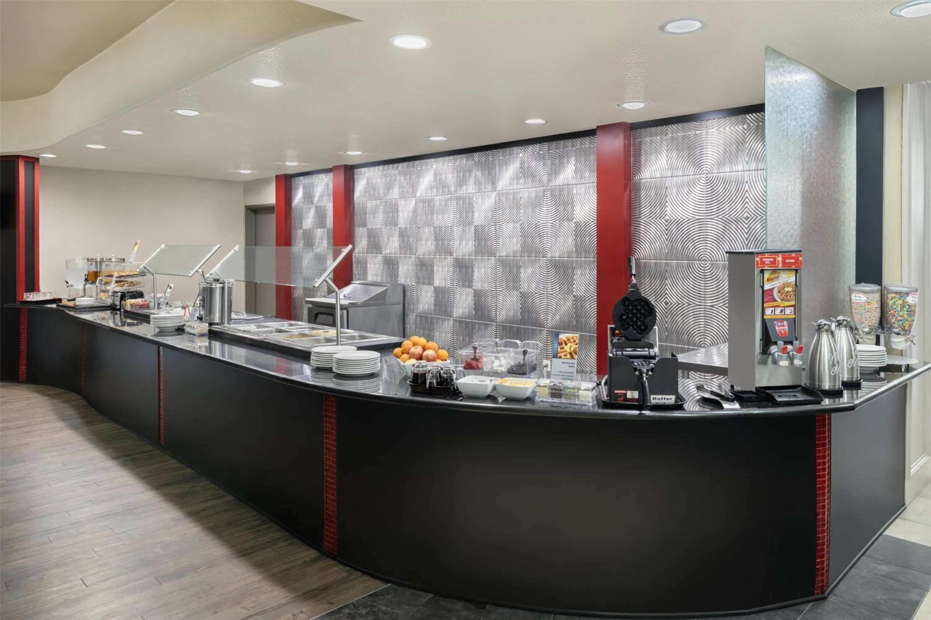 Breakfast in Best Western Premier Crown Chase Inn & Suites