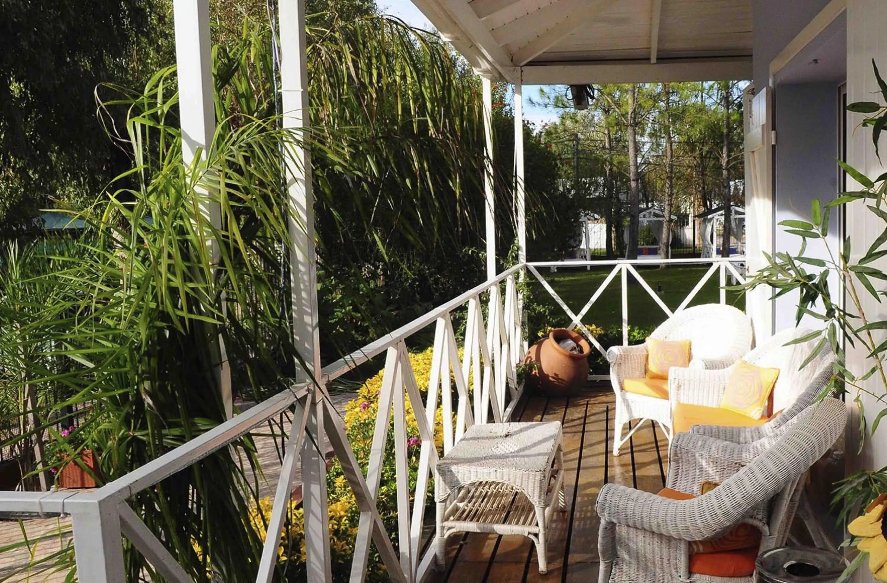 Balcony/Terrace in Posada Suiza by Prima Collection