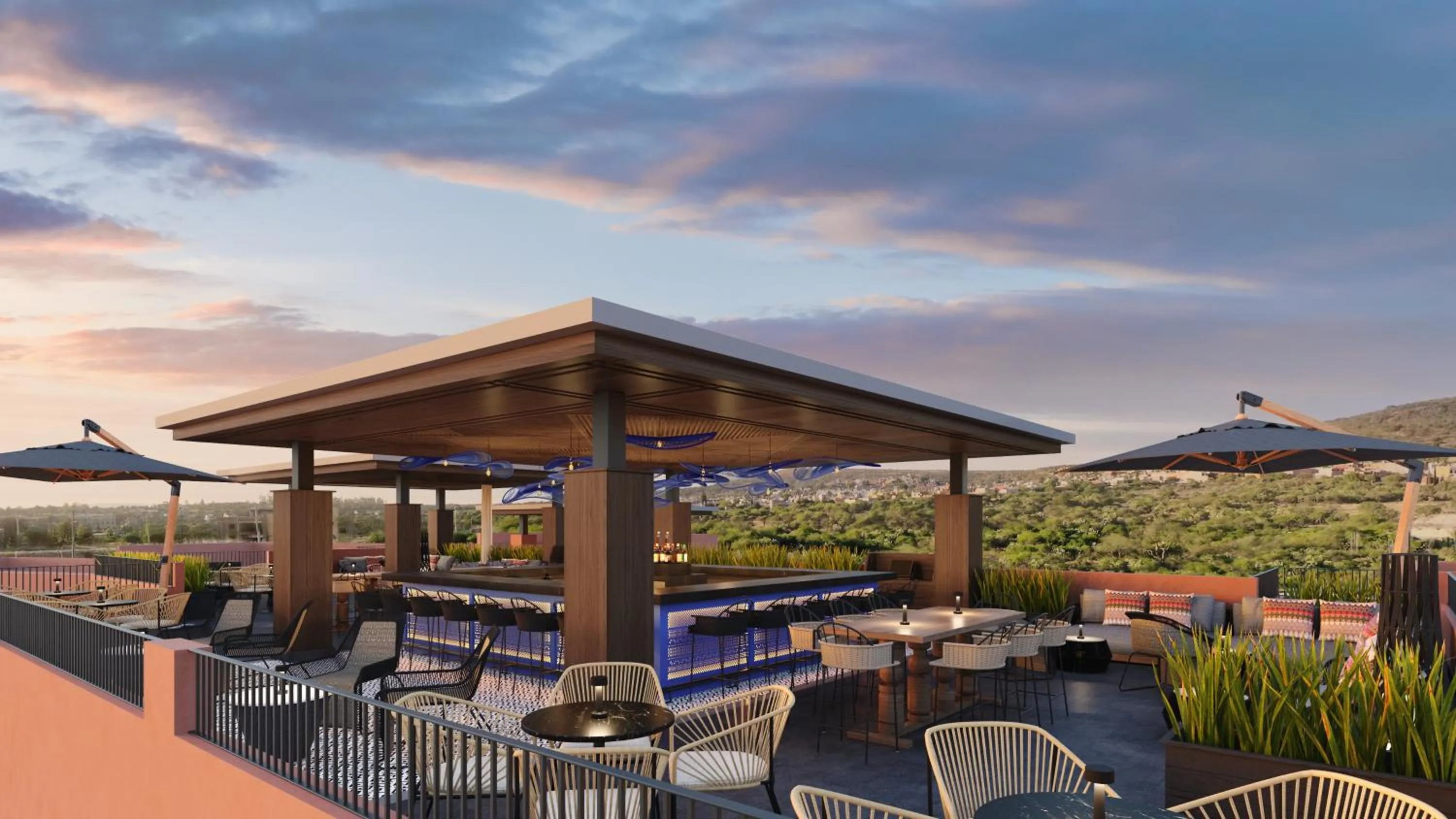 Patio in Pueblo Bonito Vantage San Miguel de Allende