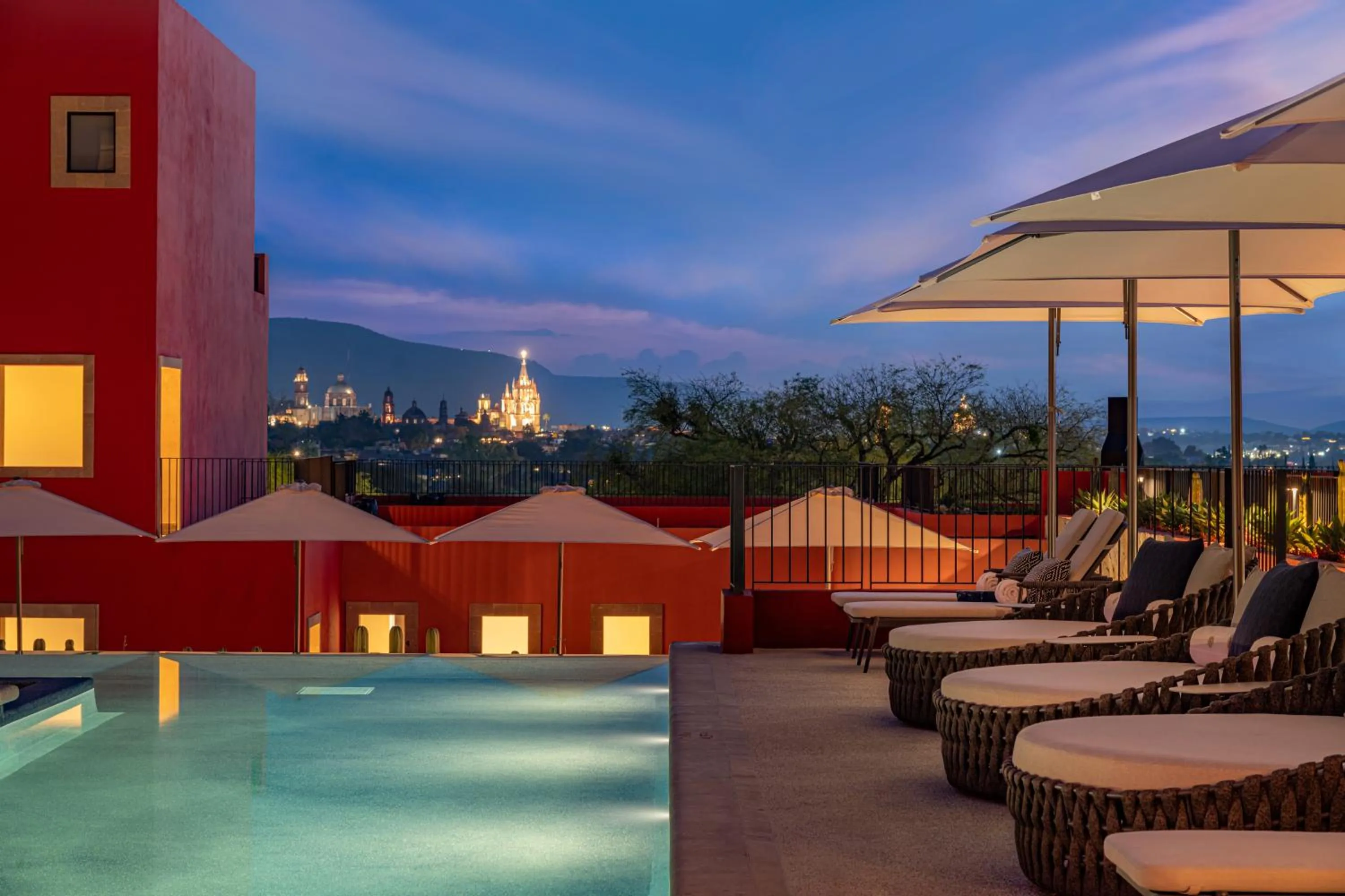 Pool view in Pueblo Bonito Vantage San Miguel de Allende
