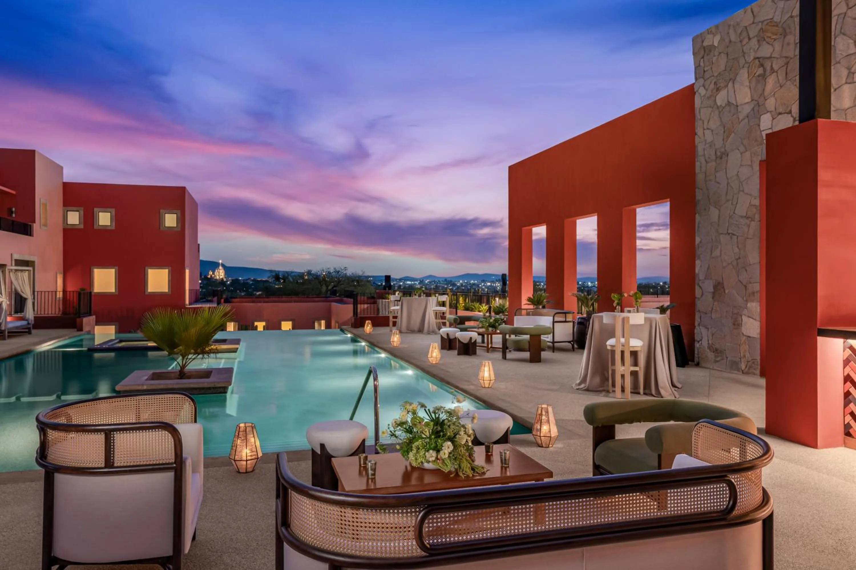 Pool view in Pueblo Bonito Vantage San Miguel de Allende