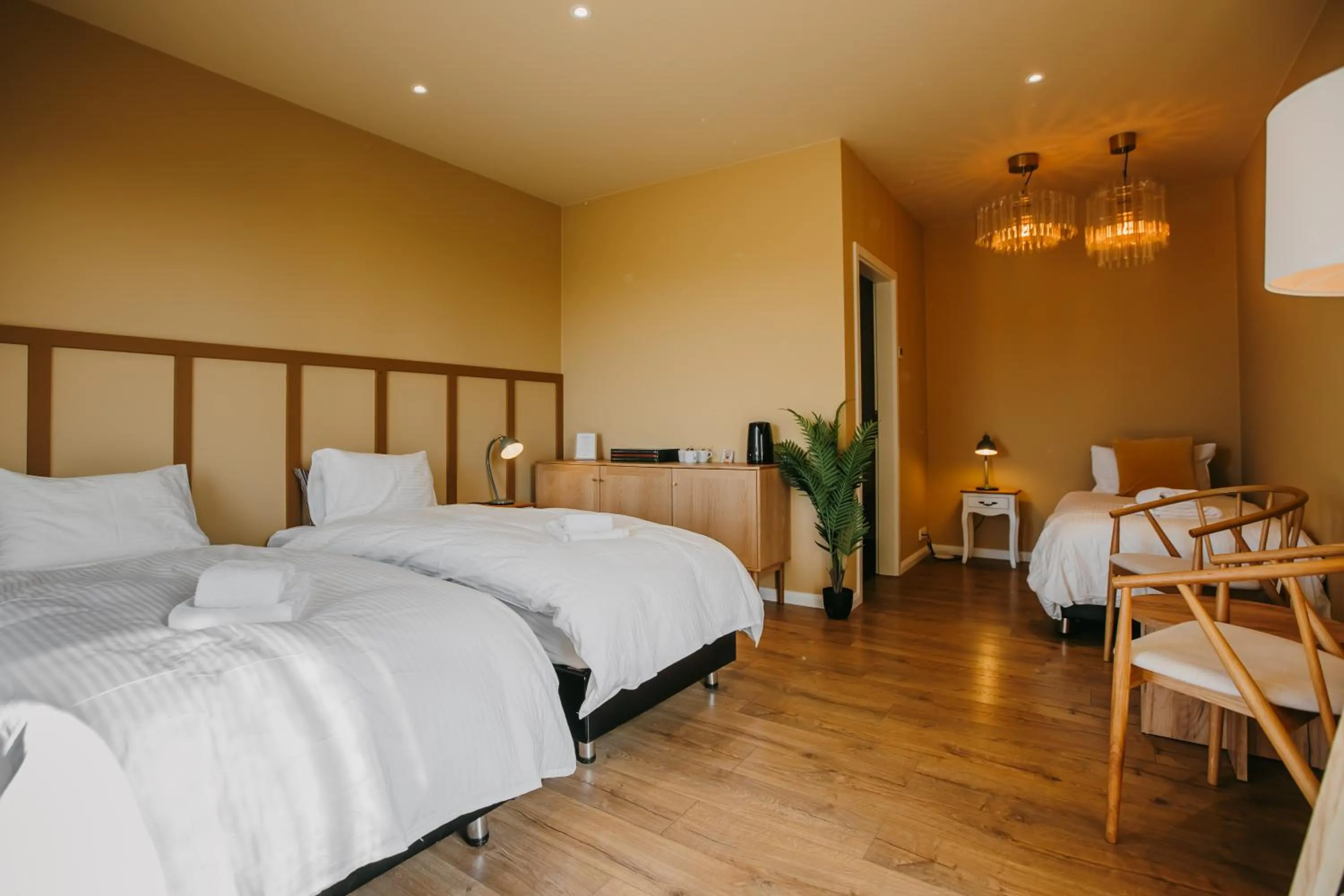 Bed in The Hill Guesthouse