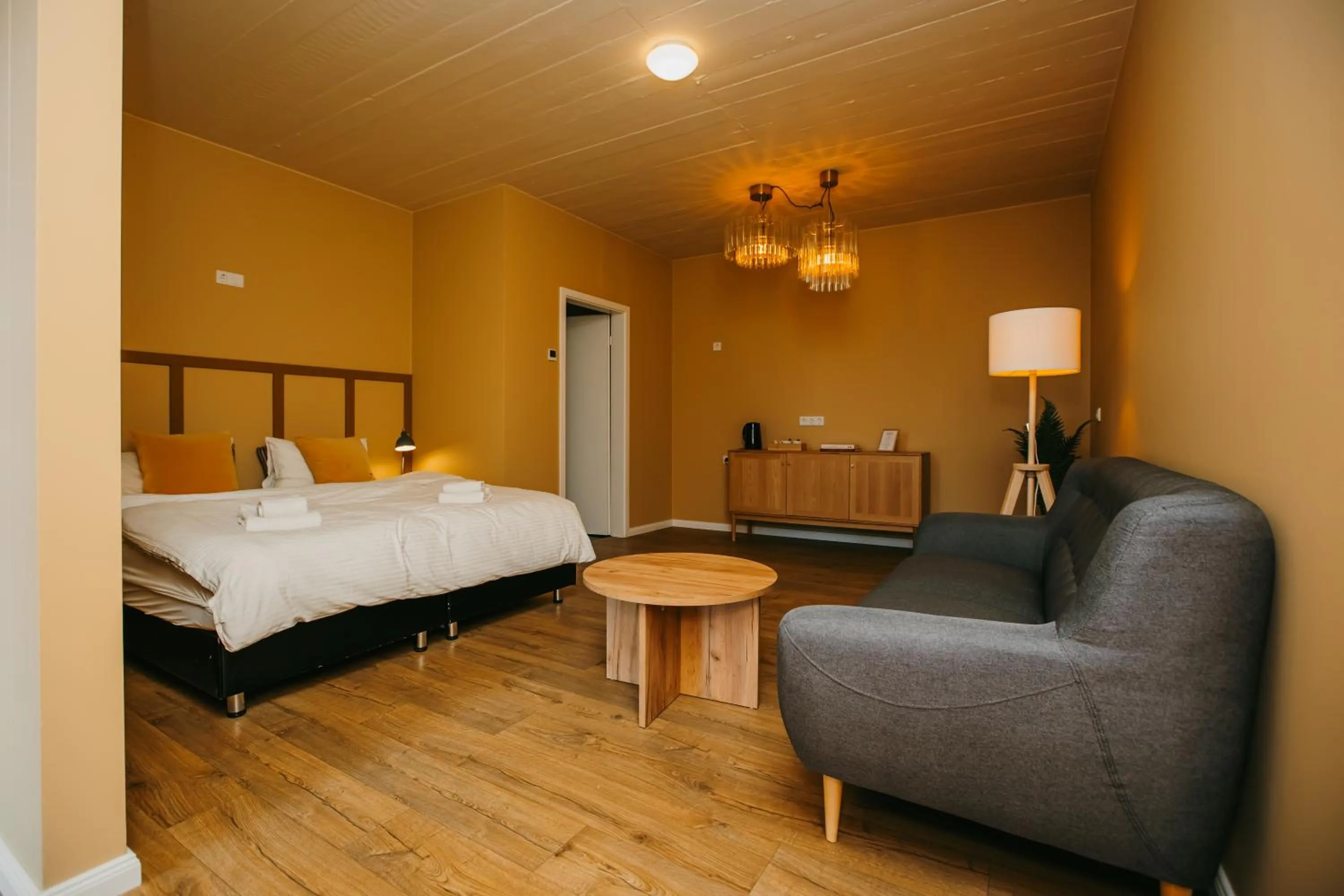 Bed in The Hill Guesthouse