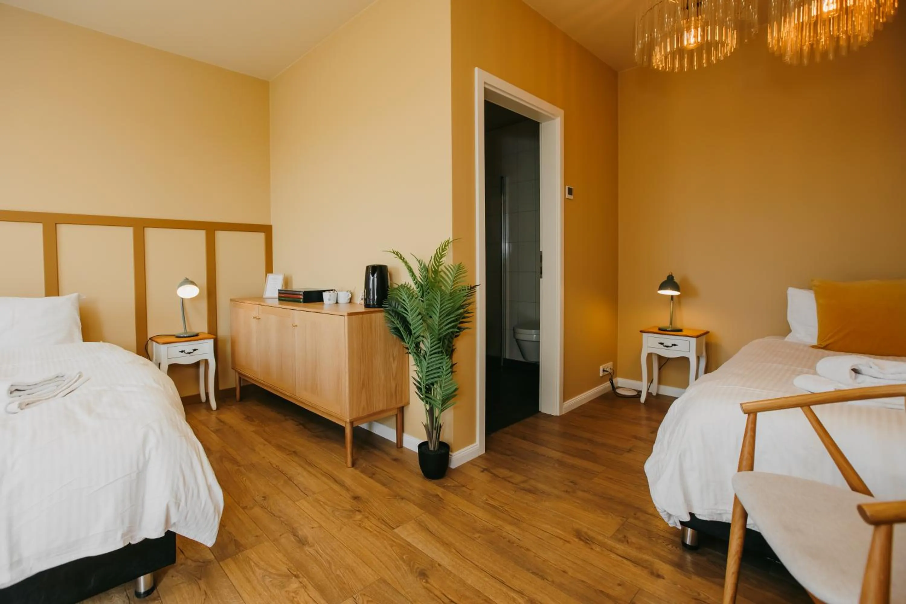 Bed in The Hill Guesthouse