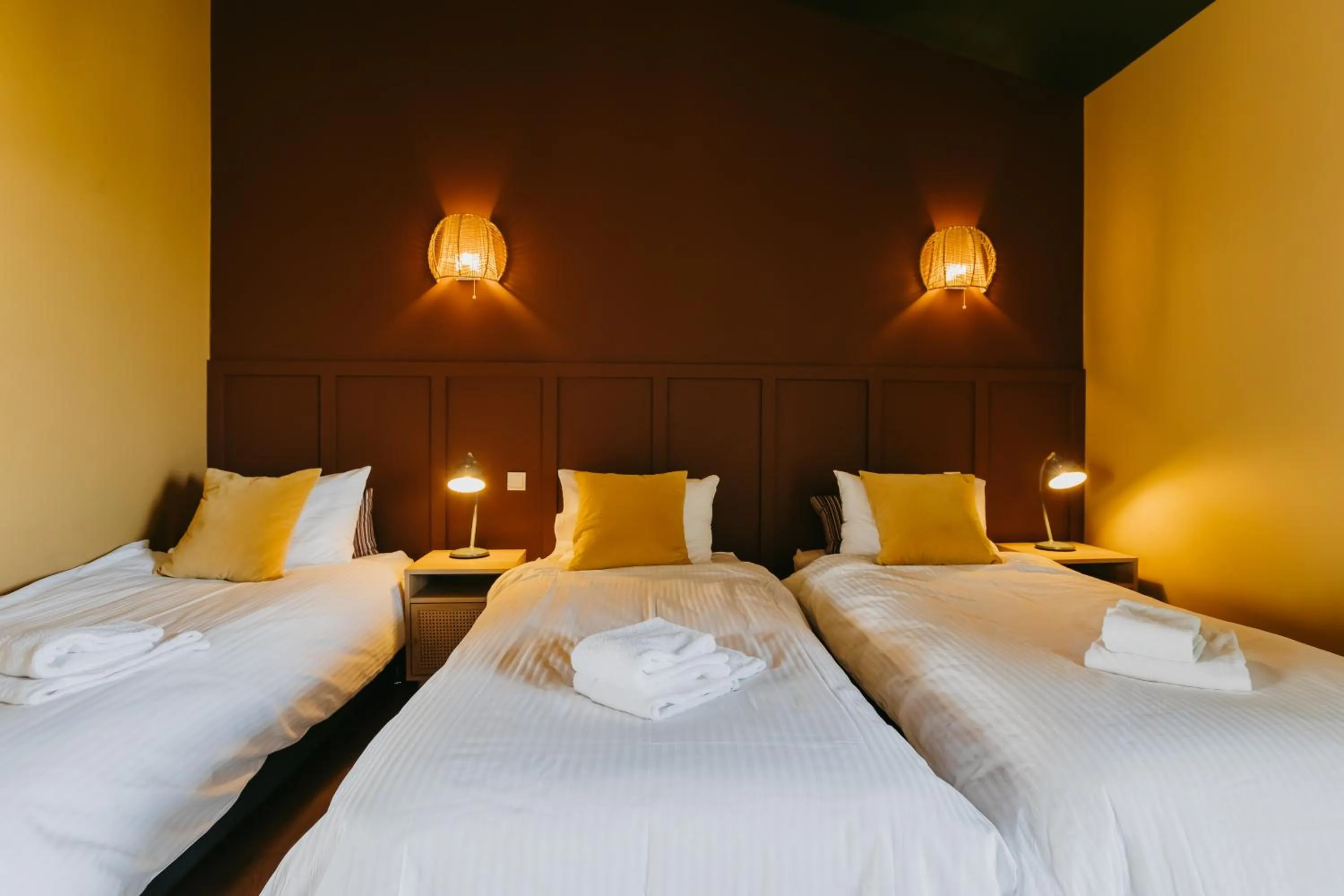 Bed in The Hill Guesthouse