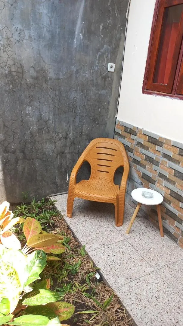 Inner courtyard view in Angler Family Guest House