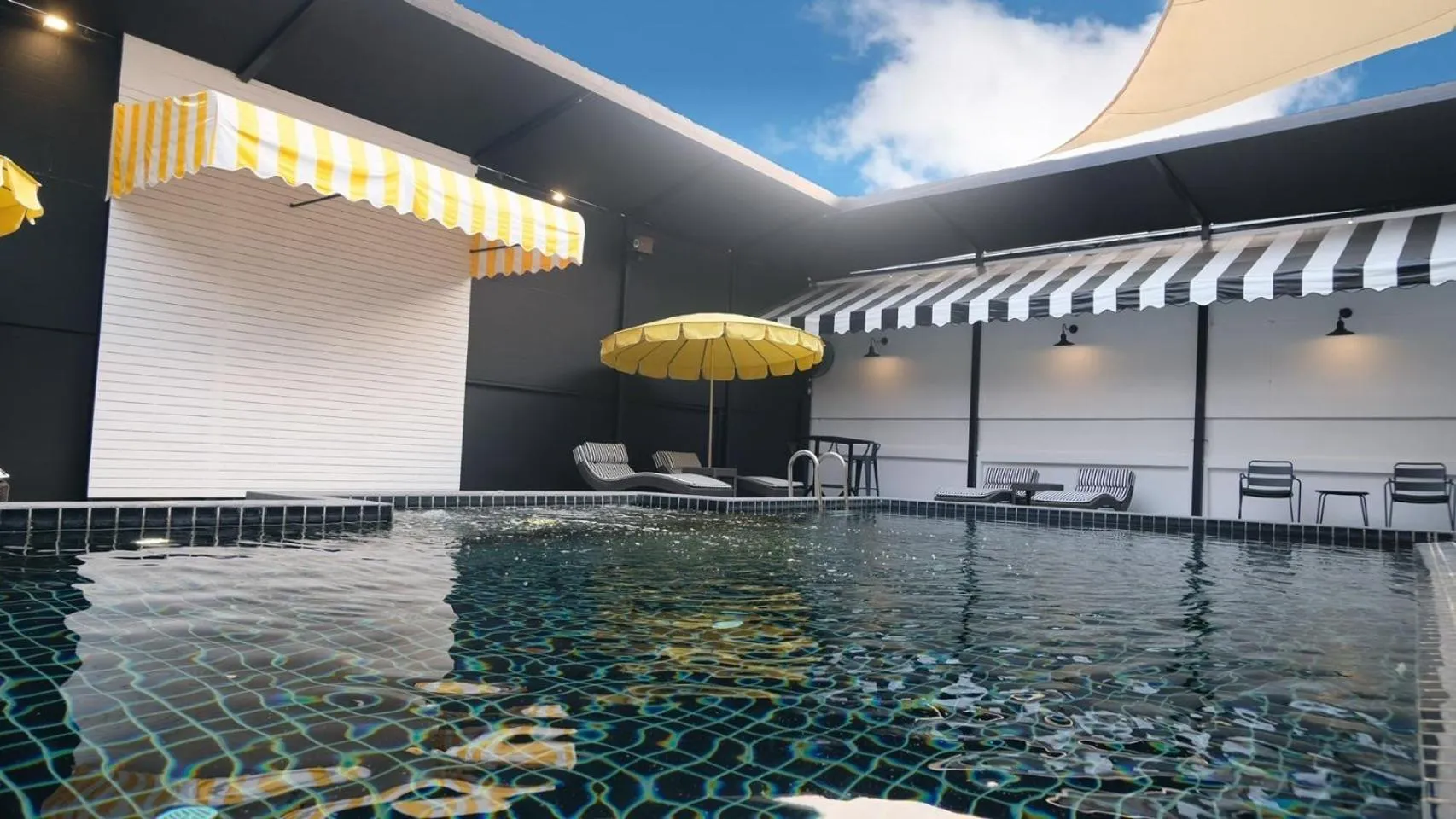 Pool view in Peppery Hills