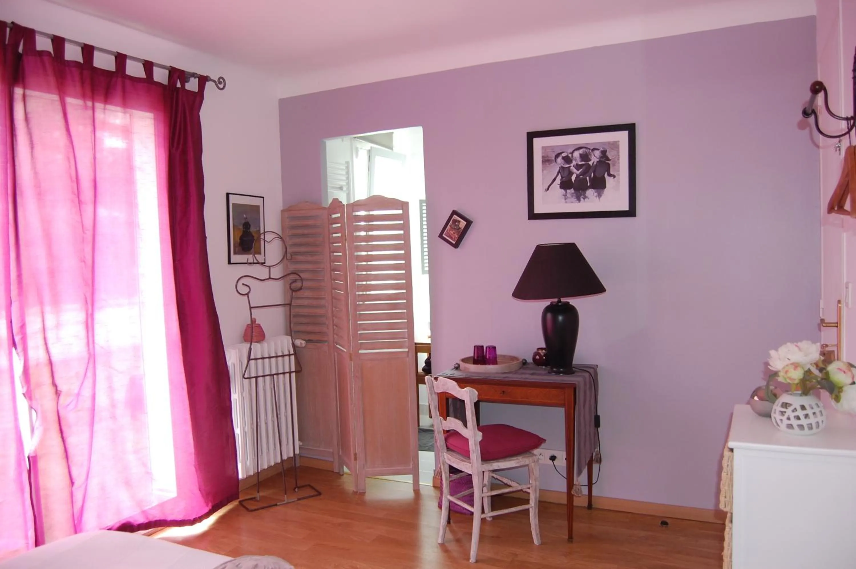 Seating area in Les Chambres de Kerzerho