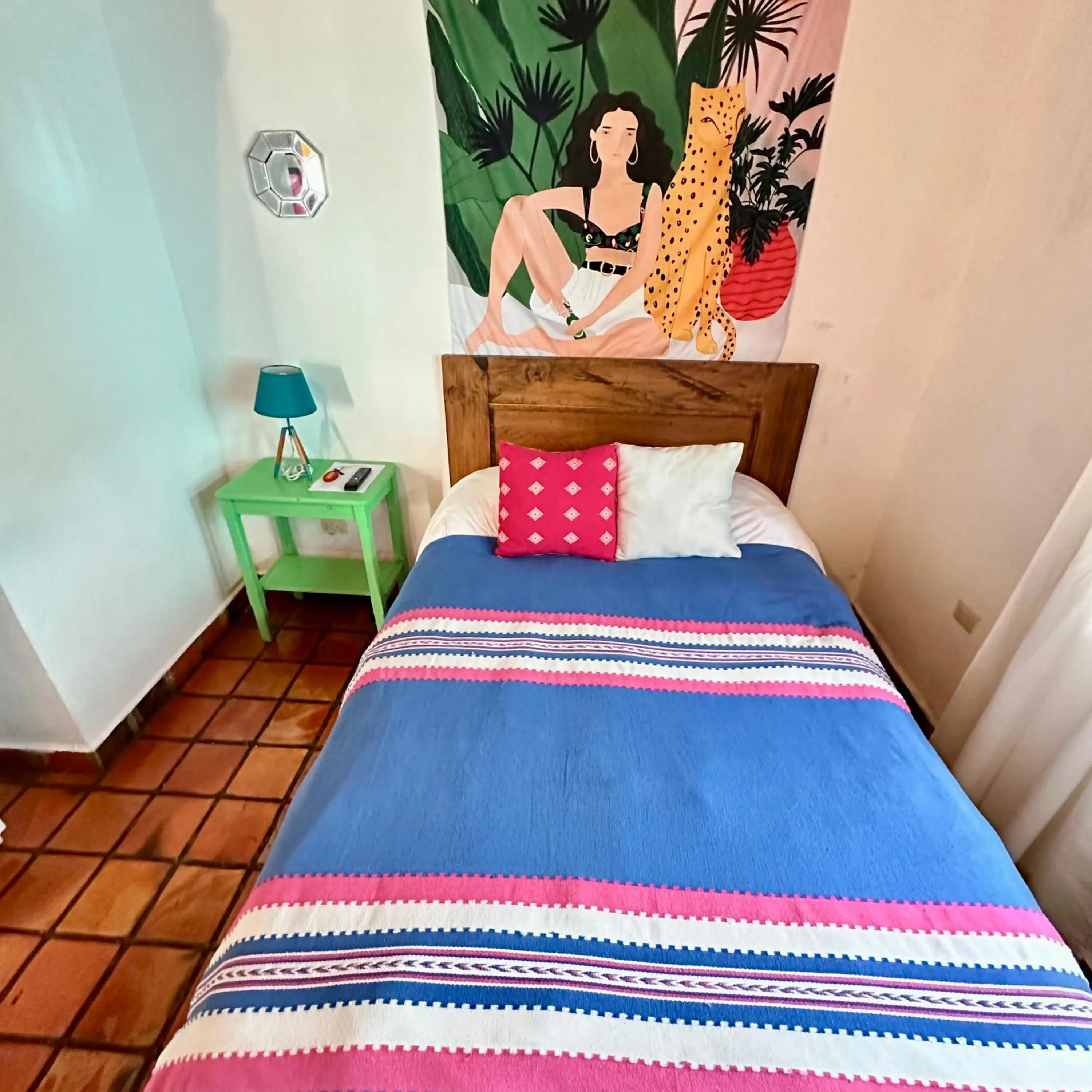 Bed in La Etelvina Suites