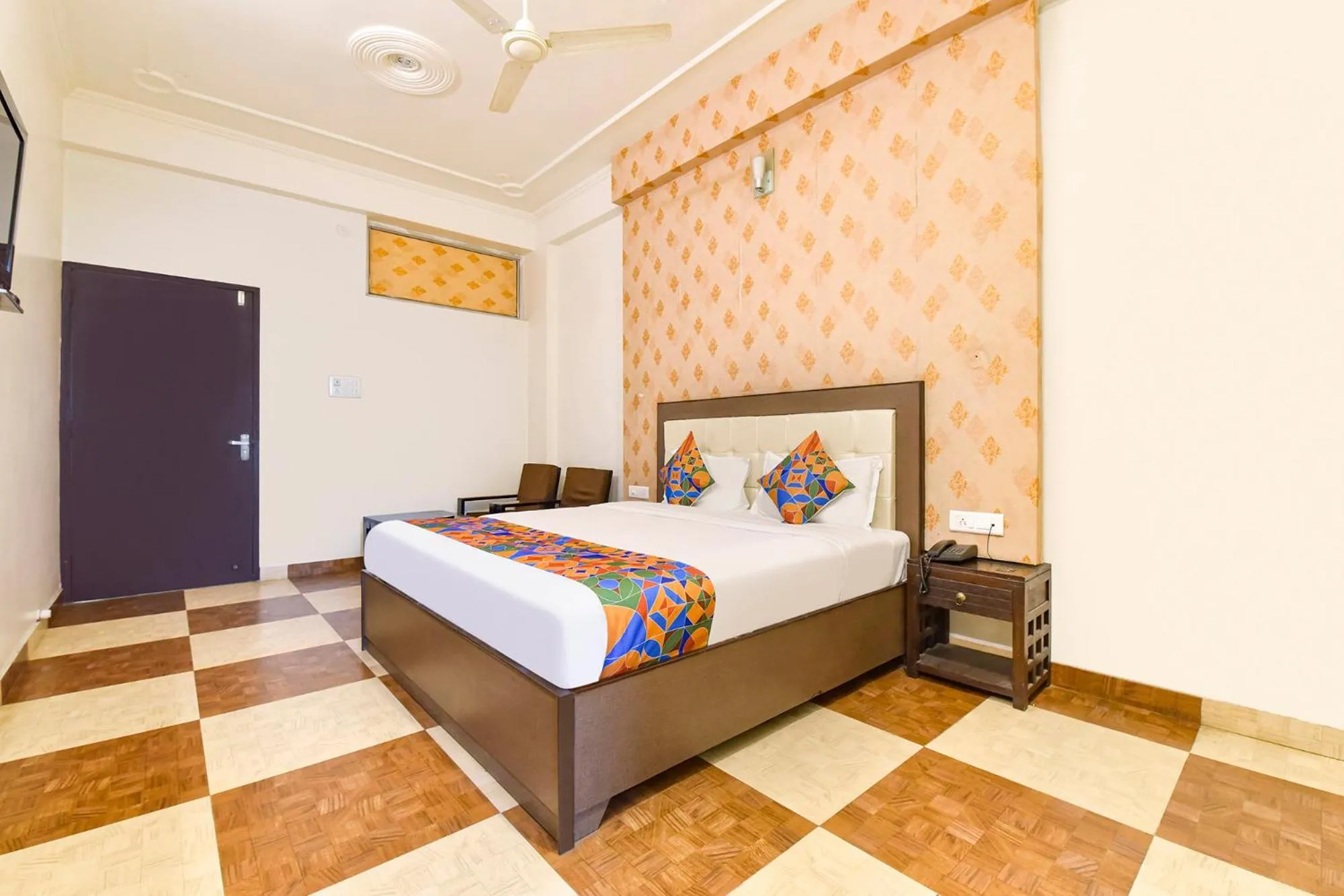 Bed in FabHotel Dream Palace