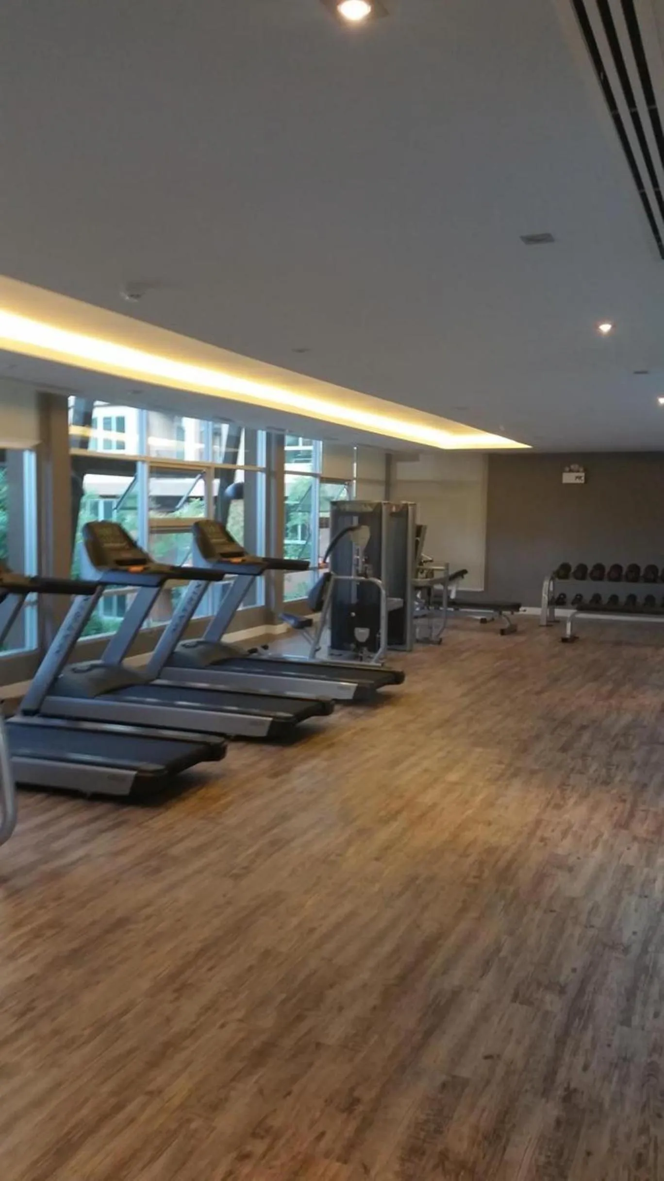 Fitness centre/facilities in The Relaxing Room Mountain View at Baan Tew Lom Condominium Cha Am - Hua Hin