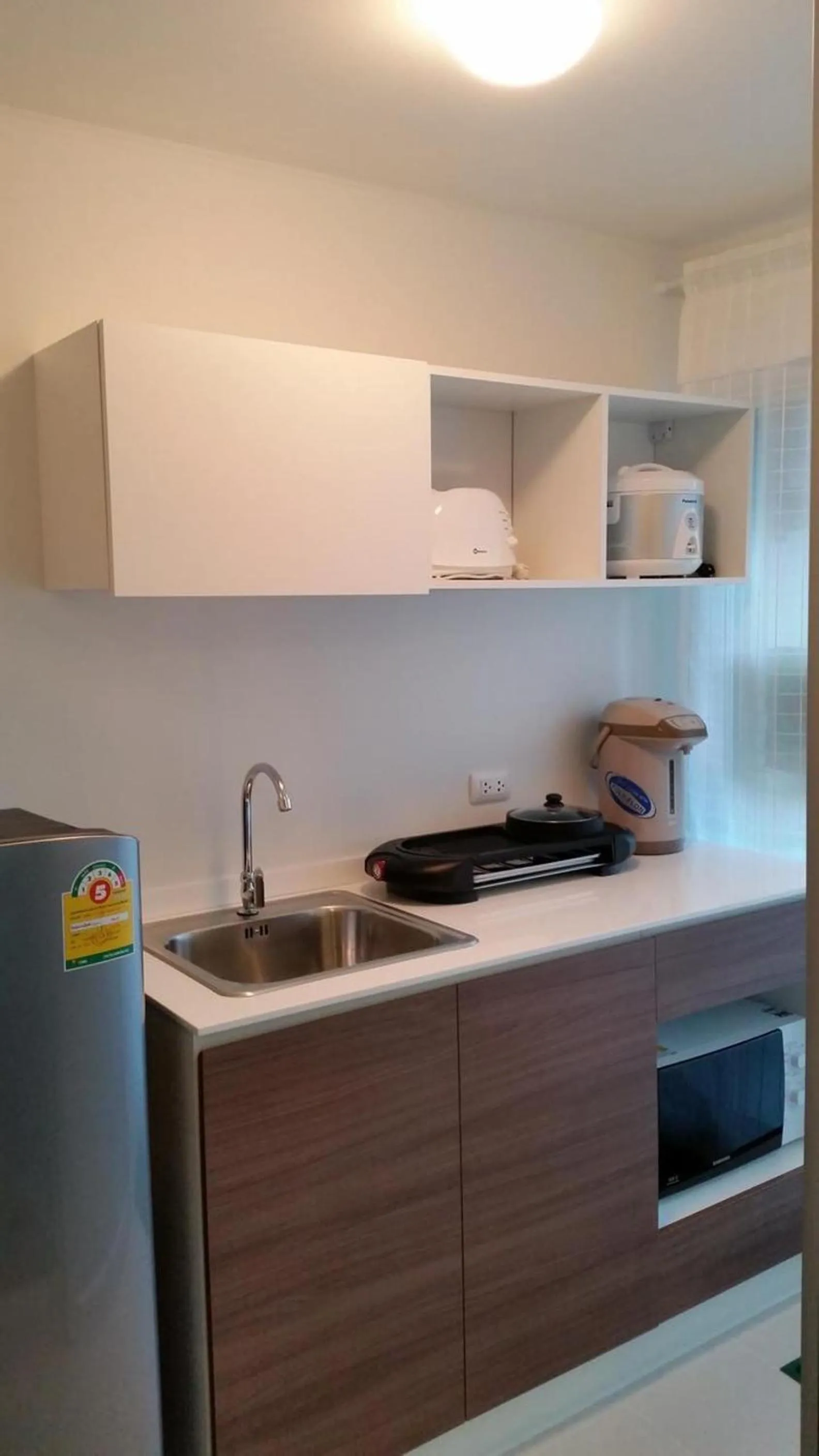 Kitchen or kitchenette in The Relaxing Room Mountain View at Baan Tew Lom Condominium Cha Am - Hua Hin