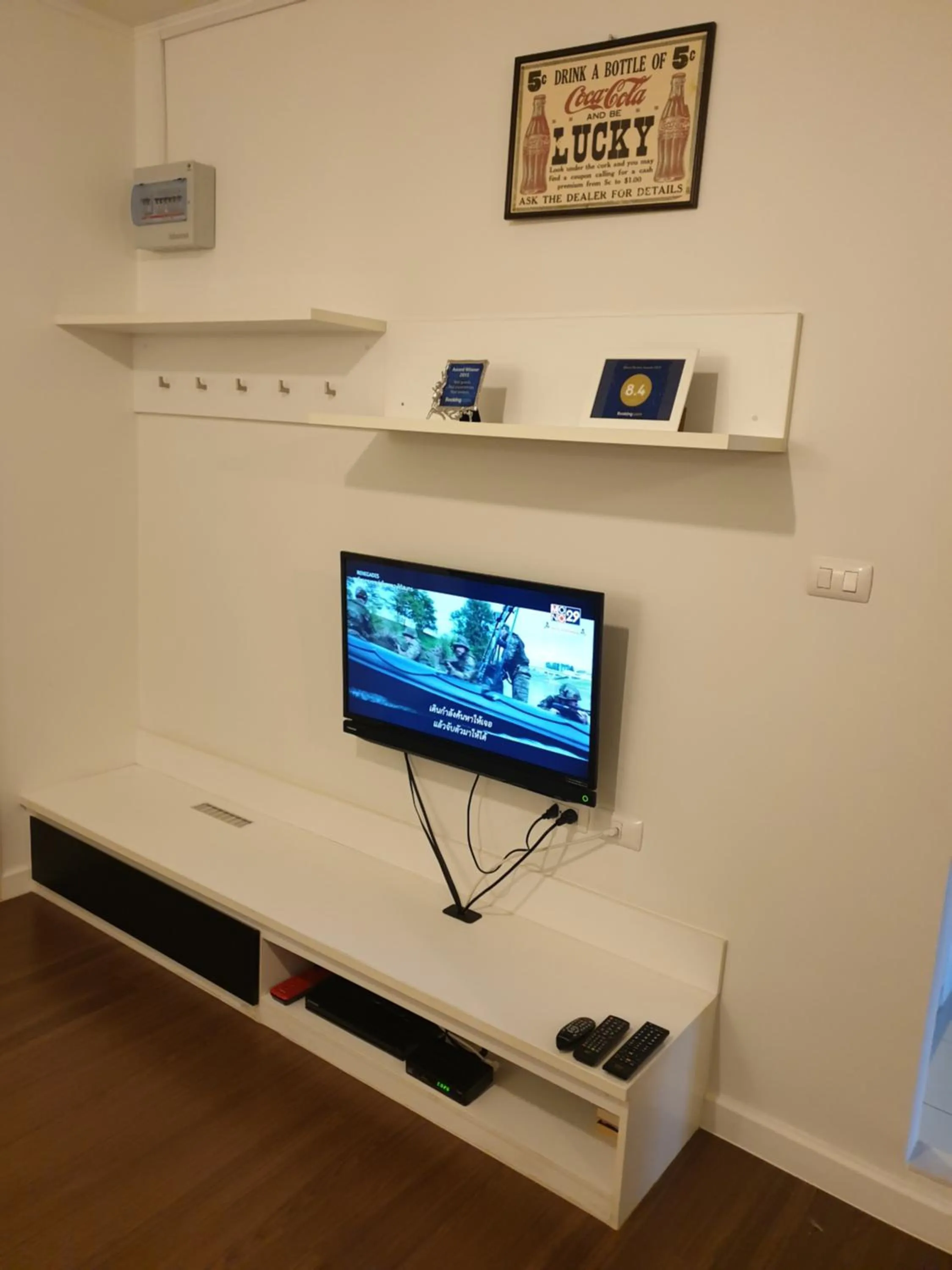 Living room in The Relaxing Room Mountain View at Baan Tew Lom Condominium Cha Am - Hua Hin