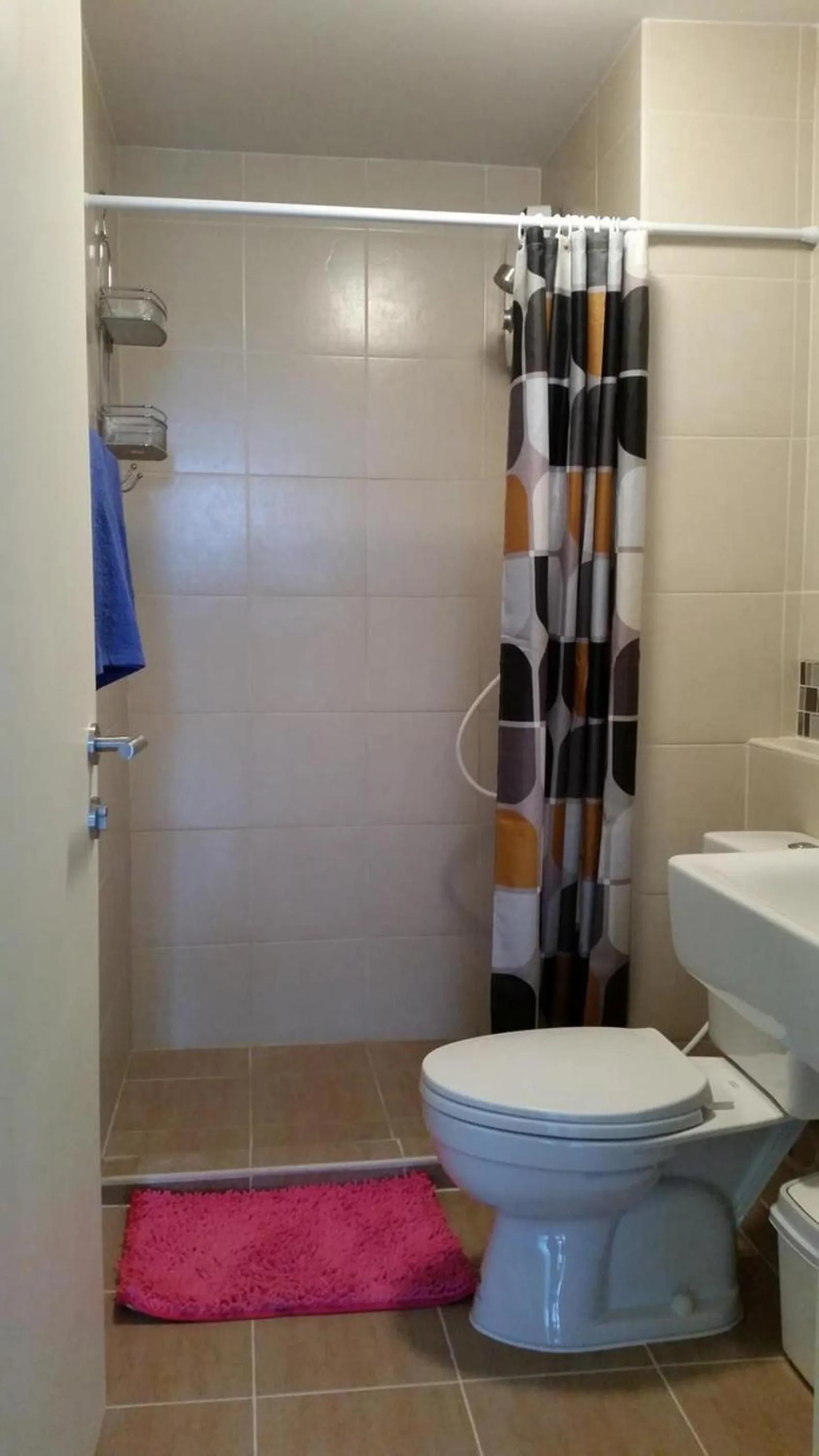 Bathroom in The Relaxing Room Mountain View at Baan Tew Lom Condominium Cha Am - Hua Hin