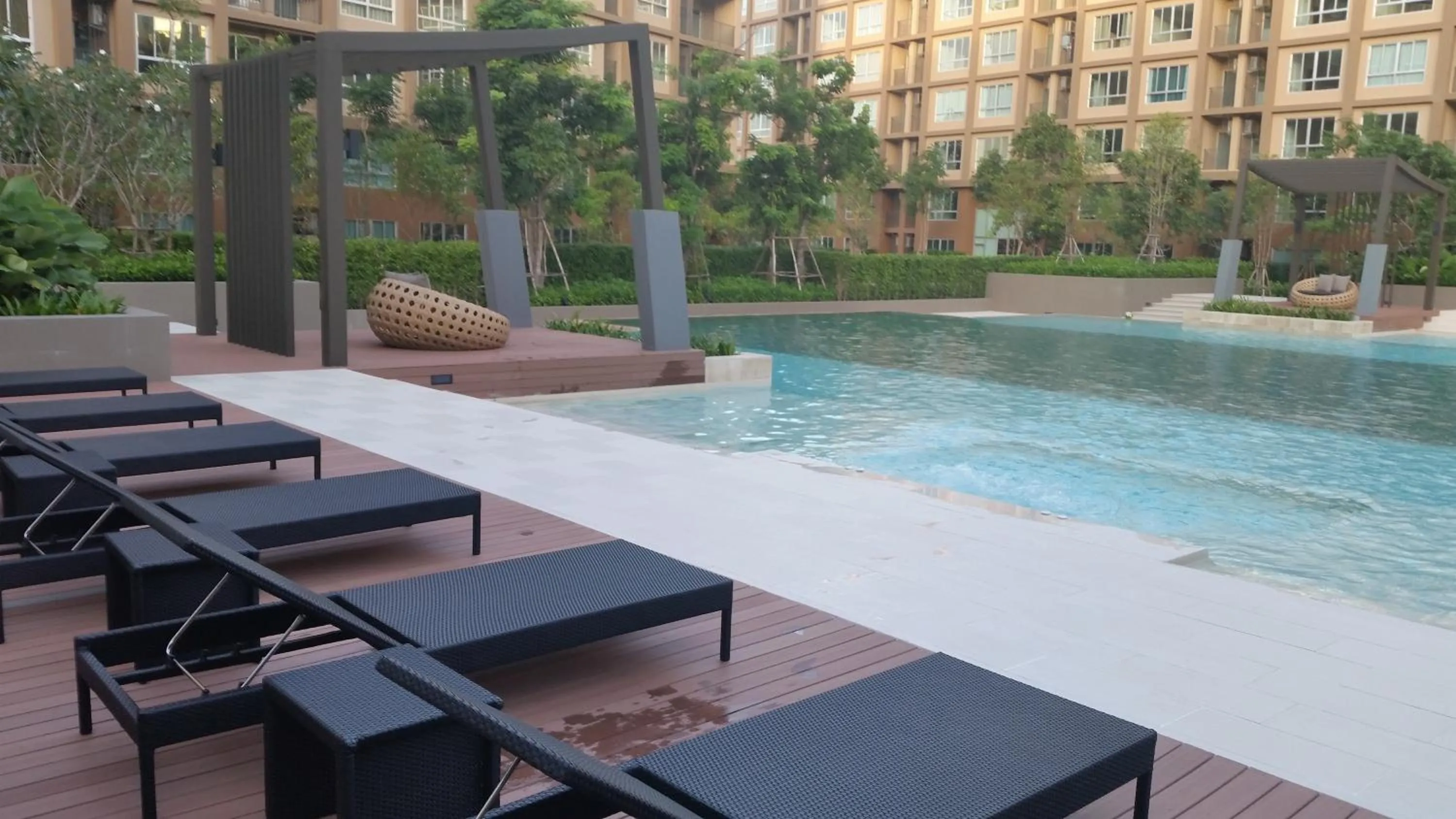 Swimming pool in The Relaxing Room Mountain View at Baan Tew Lom Condominium Cha Am - Hua Hin