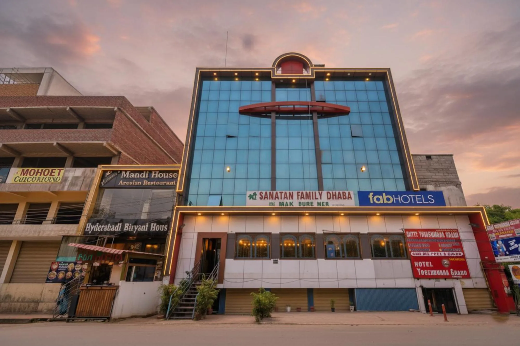 Property building in FabHotel Yogeshwara Grand - Nr Hyderabad International Airport, Shamshabad