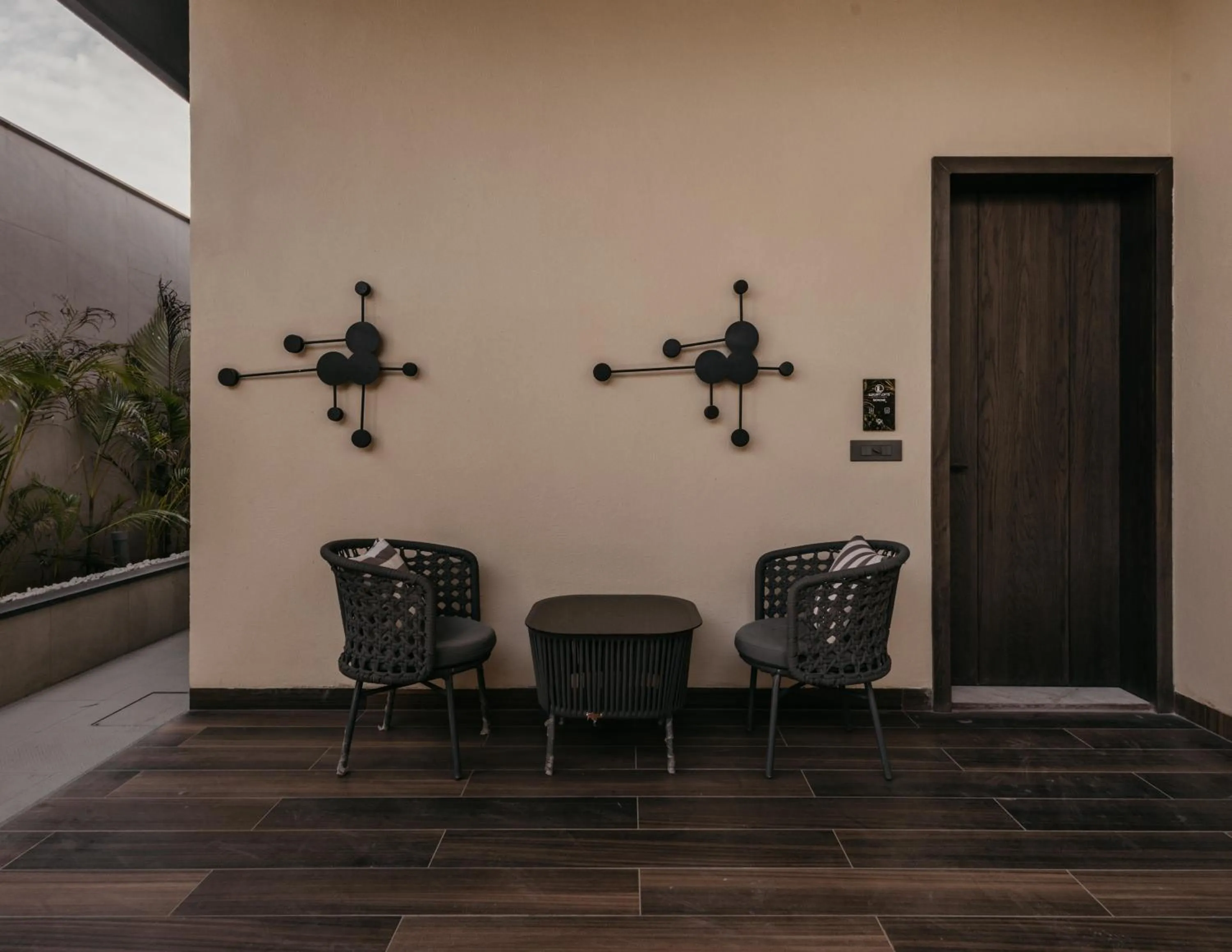Seating area in Luxury Lofts
