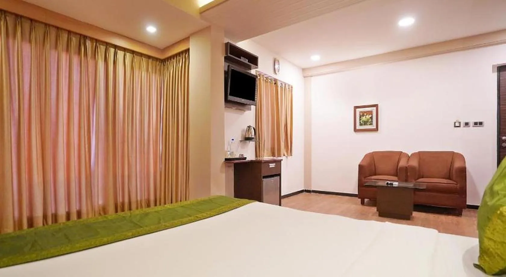 Bed in Gold Coast Beach Resort