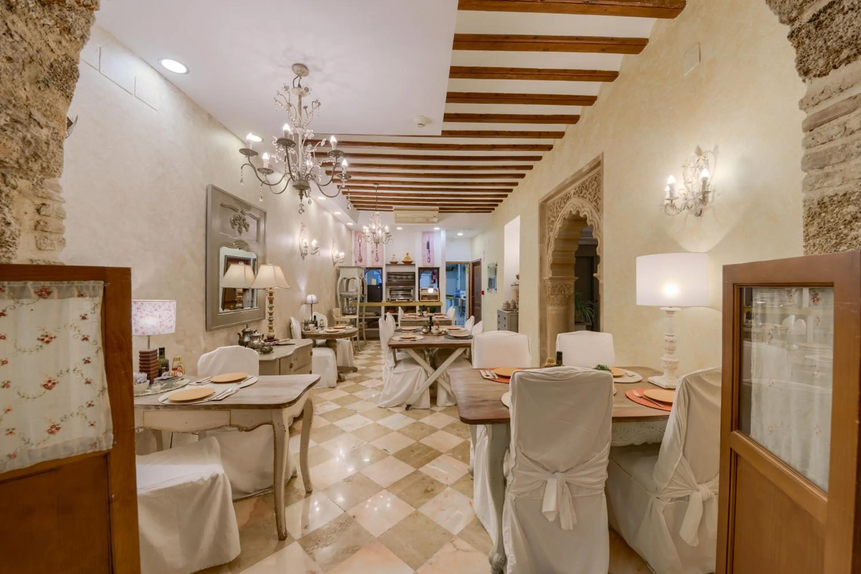 Dining area in Hotel Argantonio