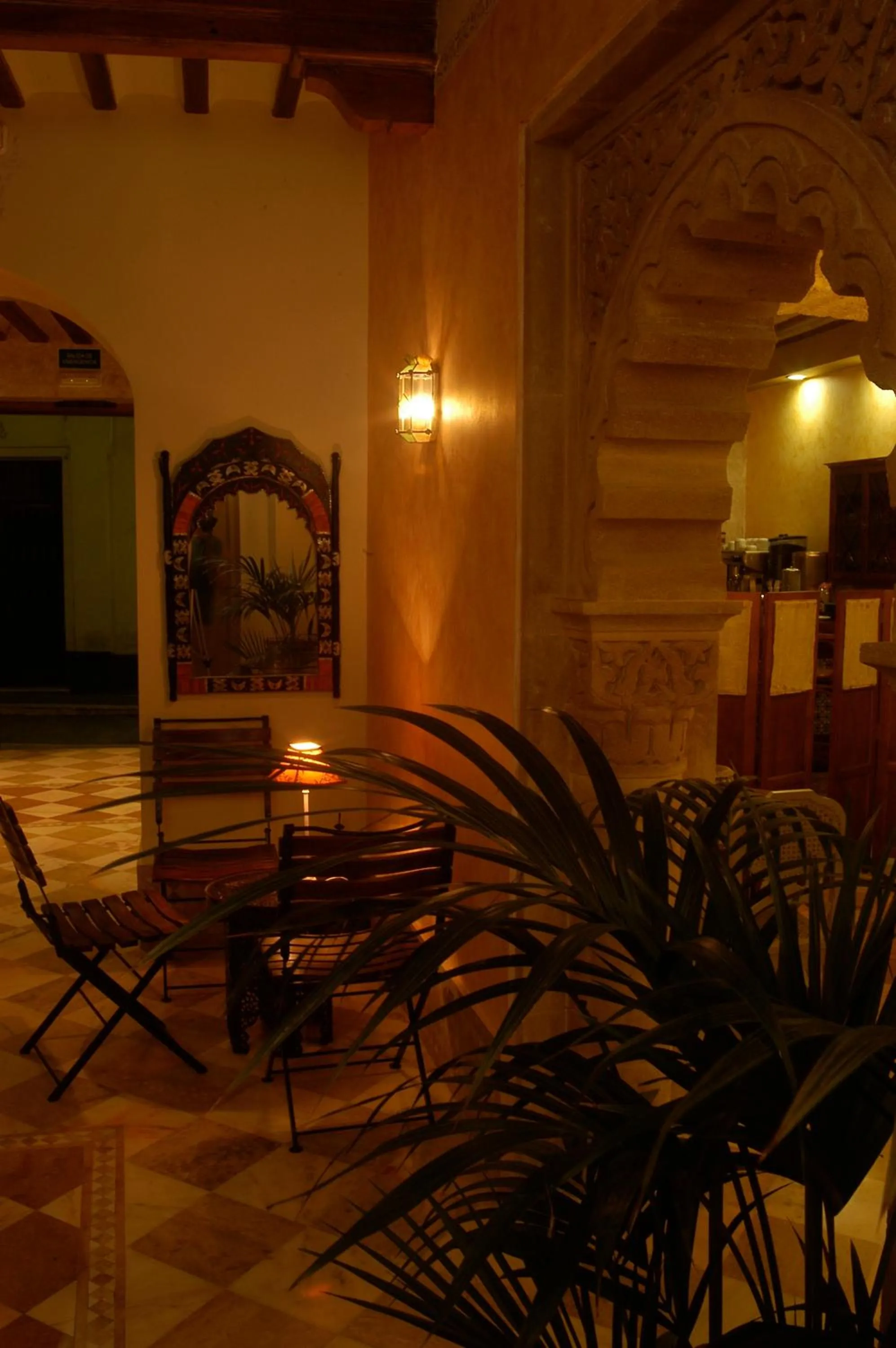 Patio in Hotel Argantonio